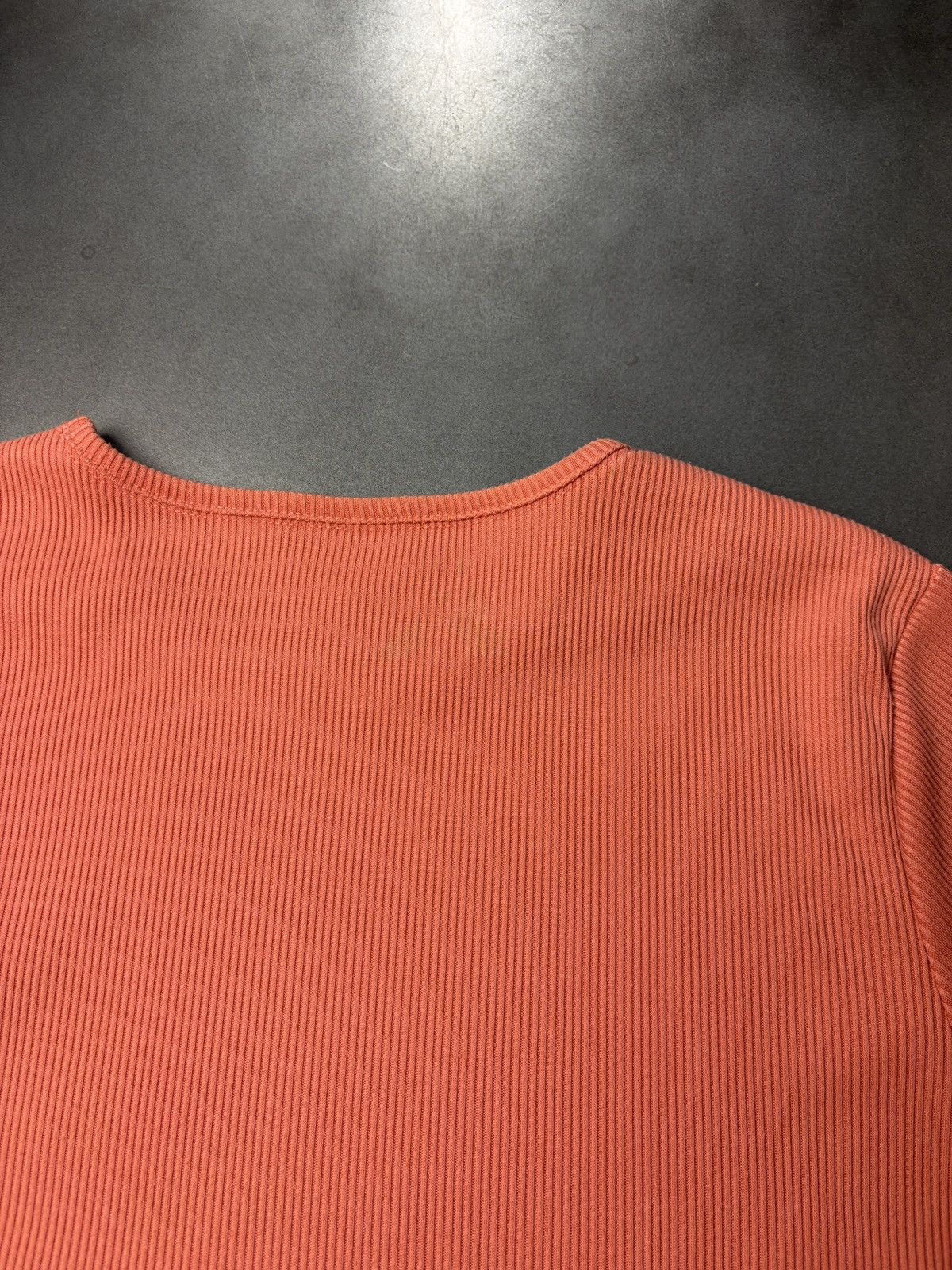 Vintage Y2K 2000s Vintage Tee Jil Sander Style Stretch Pleats Textur Size L / US 10 / IT 46 - 8 Thumbnail