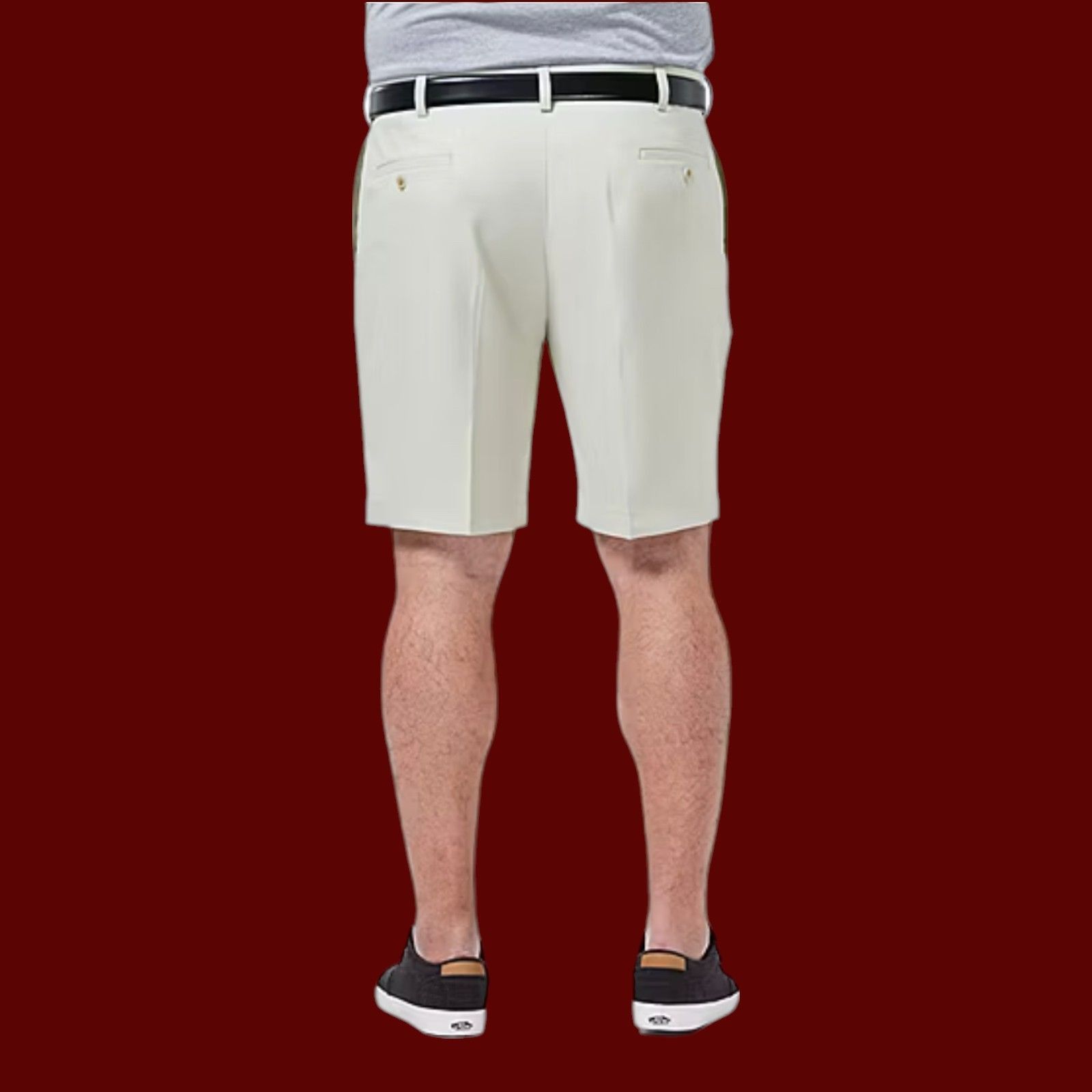 Other Haggar - Cool 18 Pro - Men's Pleat Front Short - Expandible Size US 36 / EU 52 - 2 Thumbnail