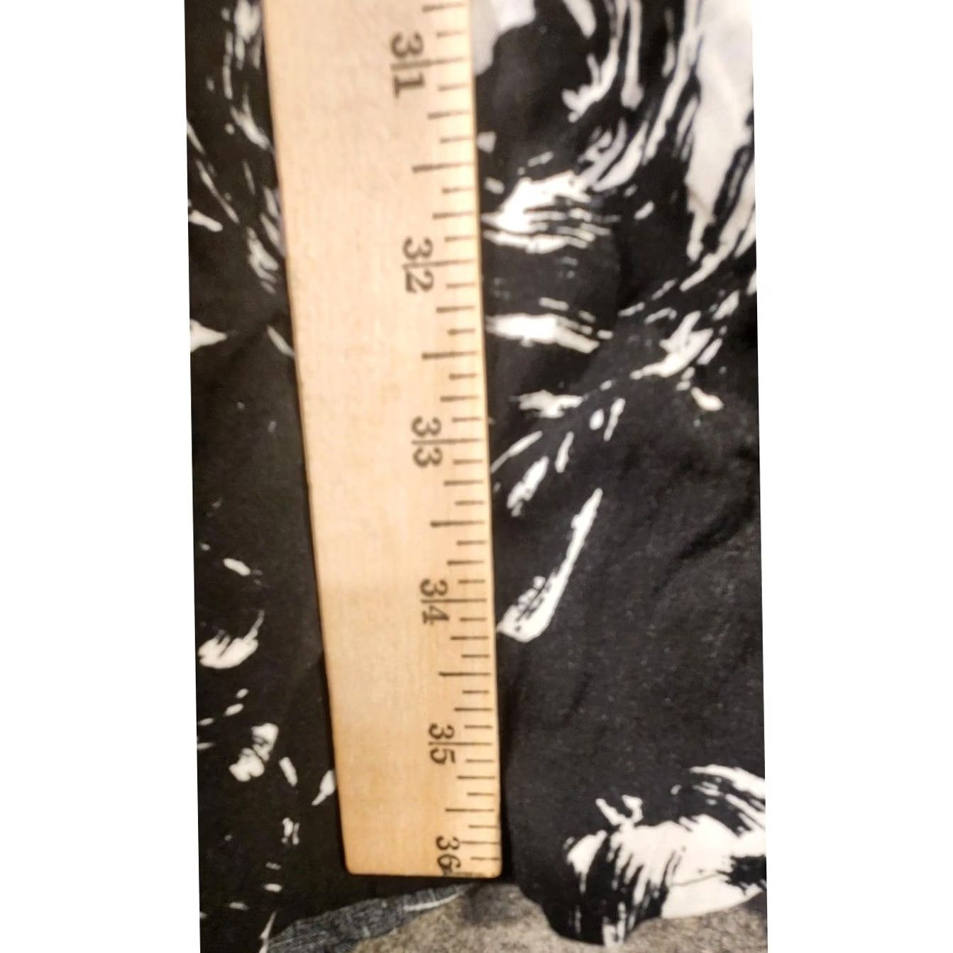 Vintage Lane Bryant Dress Womens 1X Black Floral Sleeveless Fit & Flare Scoop Neck USA Size XL / US 12-14 / IT 48-50 - 6 Thumbnail