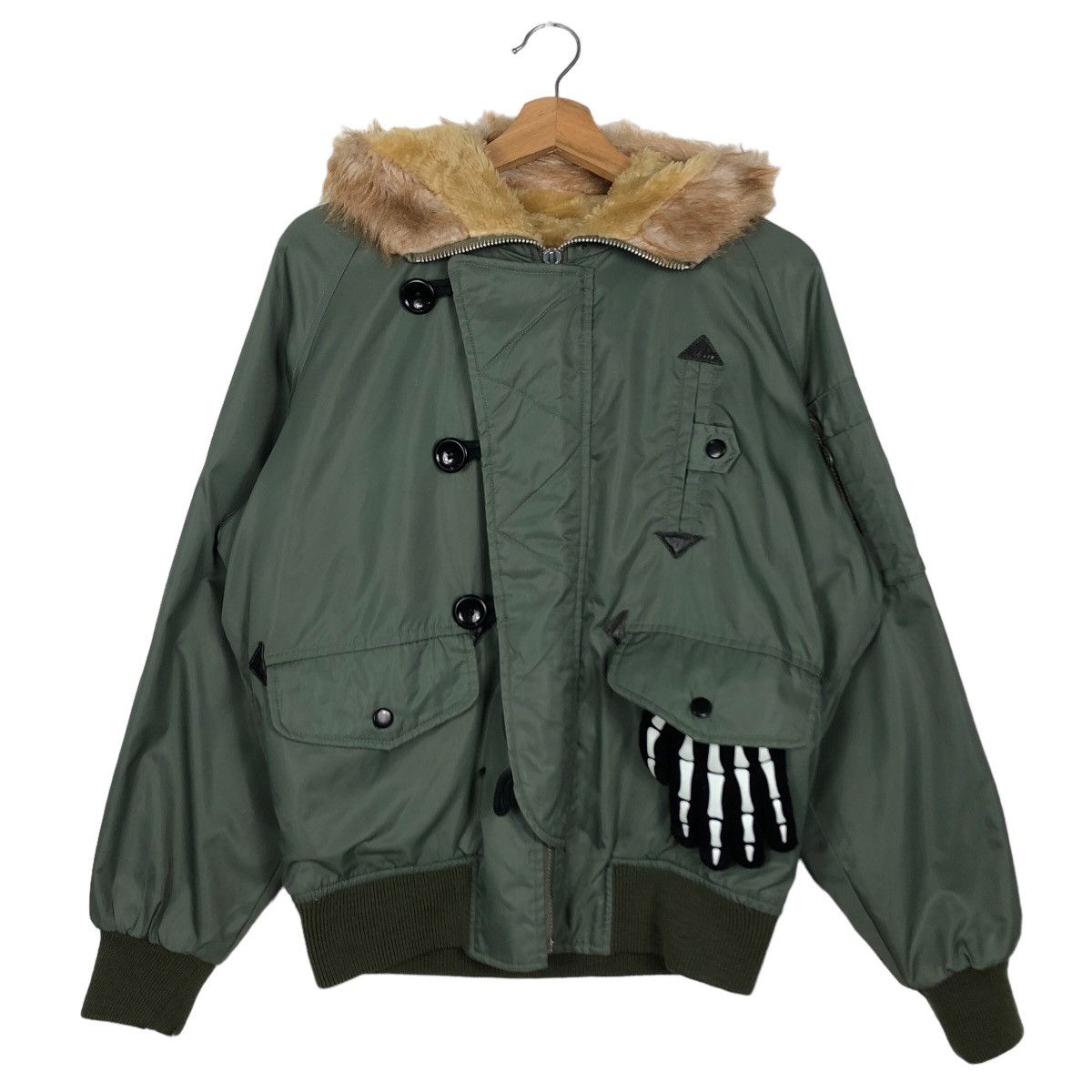 Vintage 🔥90’s Riot Riot Bomber Jacket Mc Dandy Buzz Ricksons Toyo Size US L / EU 52-54 / 3 - 2 Thumbnail