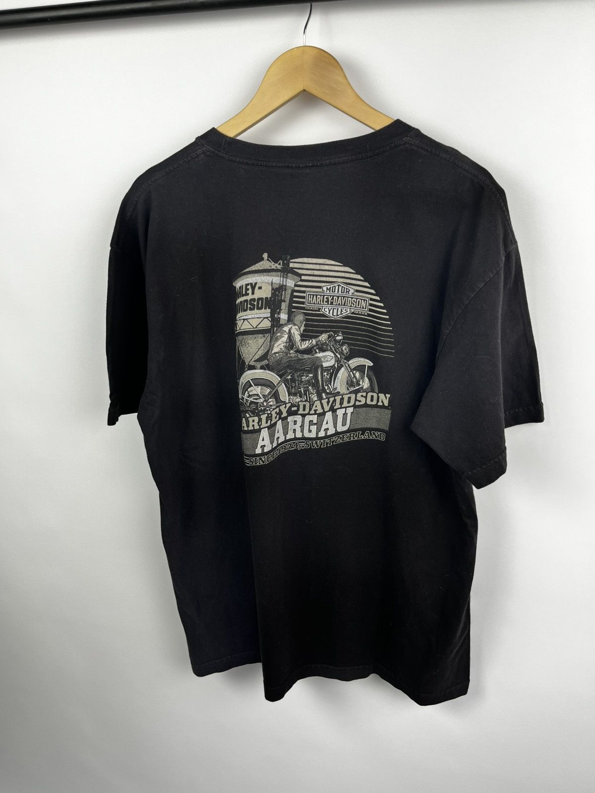 Harley Davidson Harley Davidson big logo t shirt vintage Size US L / EU 52-54 / 3 - 4 Thumbnail