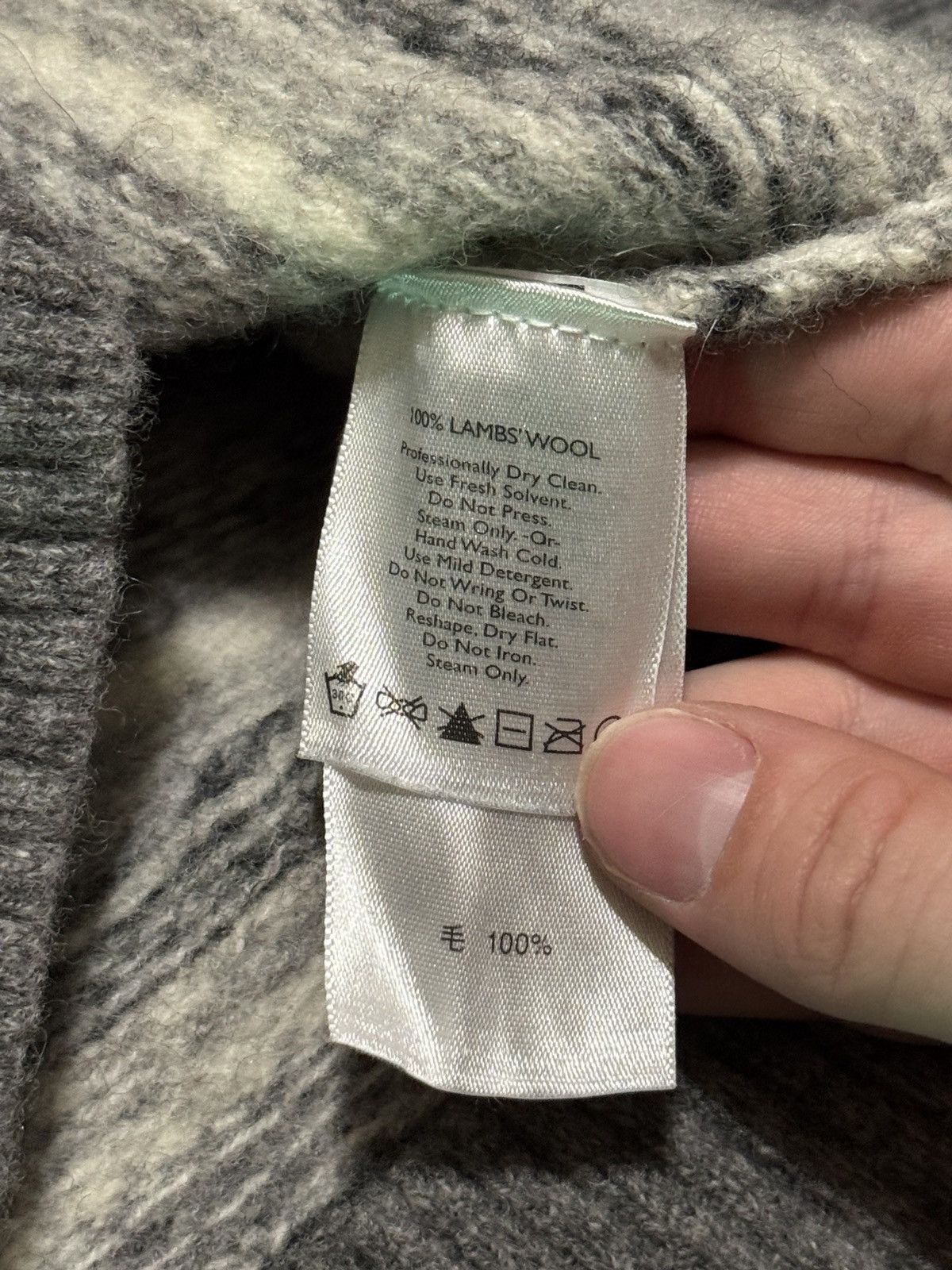 Eddie Bauer Eddie Bauer Nordic Lamb's Wool Elbow Patch Sweater 16x22 Size XS / US 0-2 / IT 36-38 - 3 Thumbnail