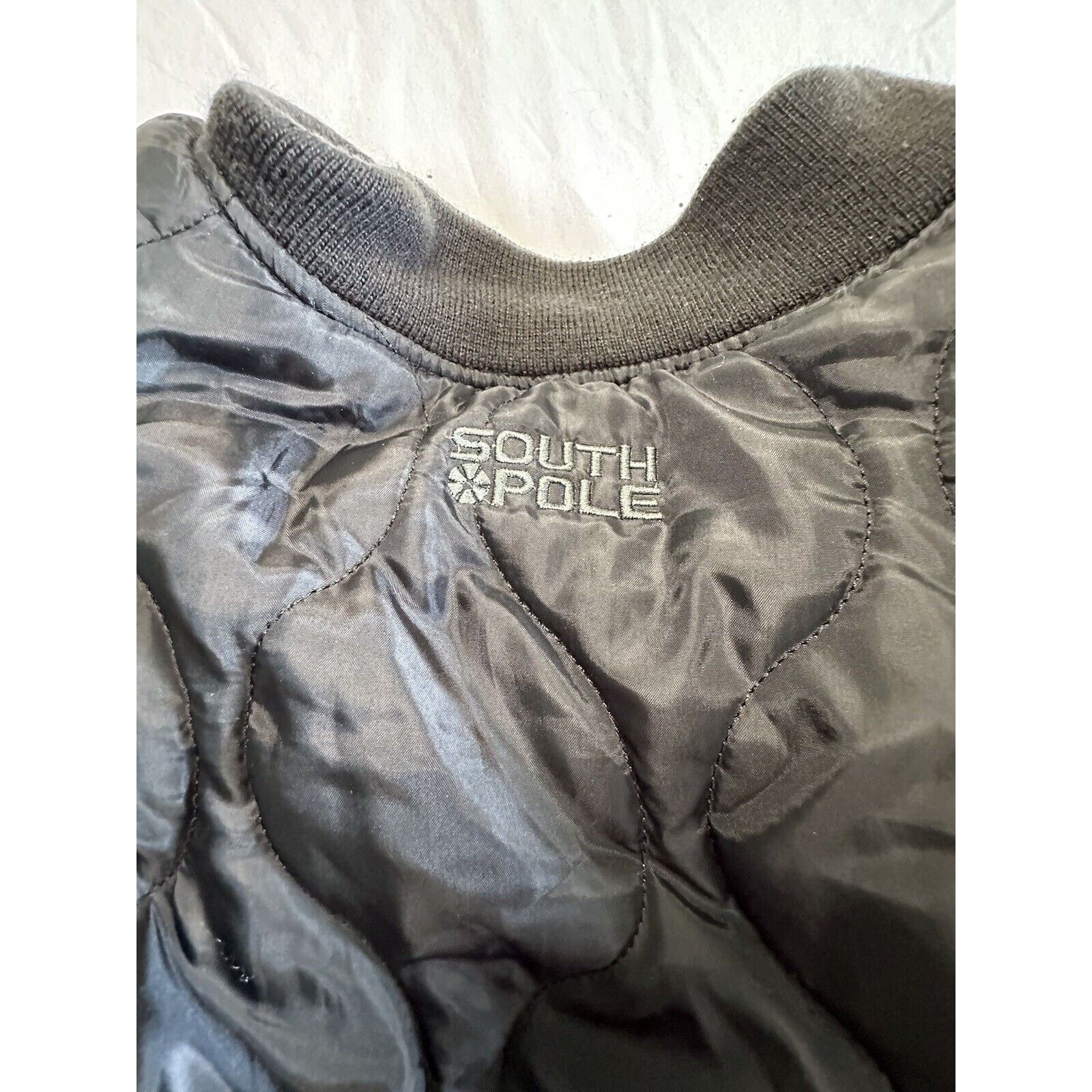 Southpole South Pole Reversable Large Puffer Jacket Quilted Grey/BlK Size US L / EU 52-54 / 3 - 15 Thumbnail