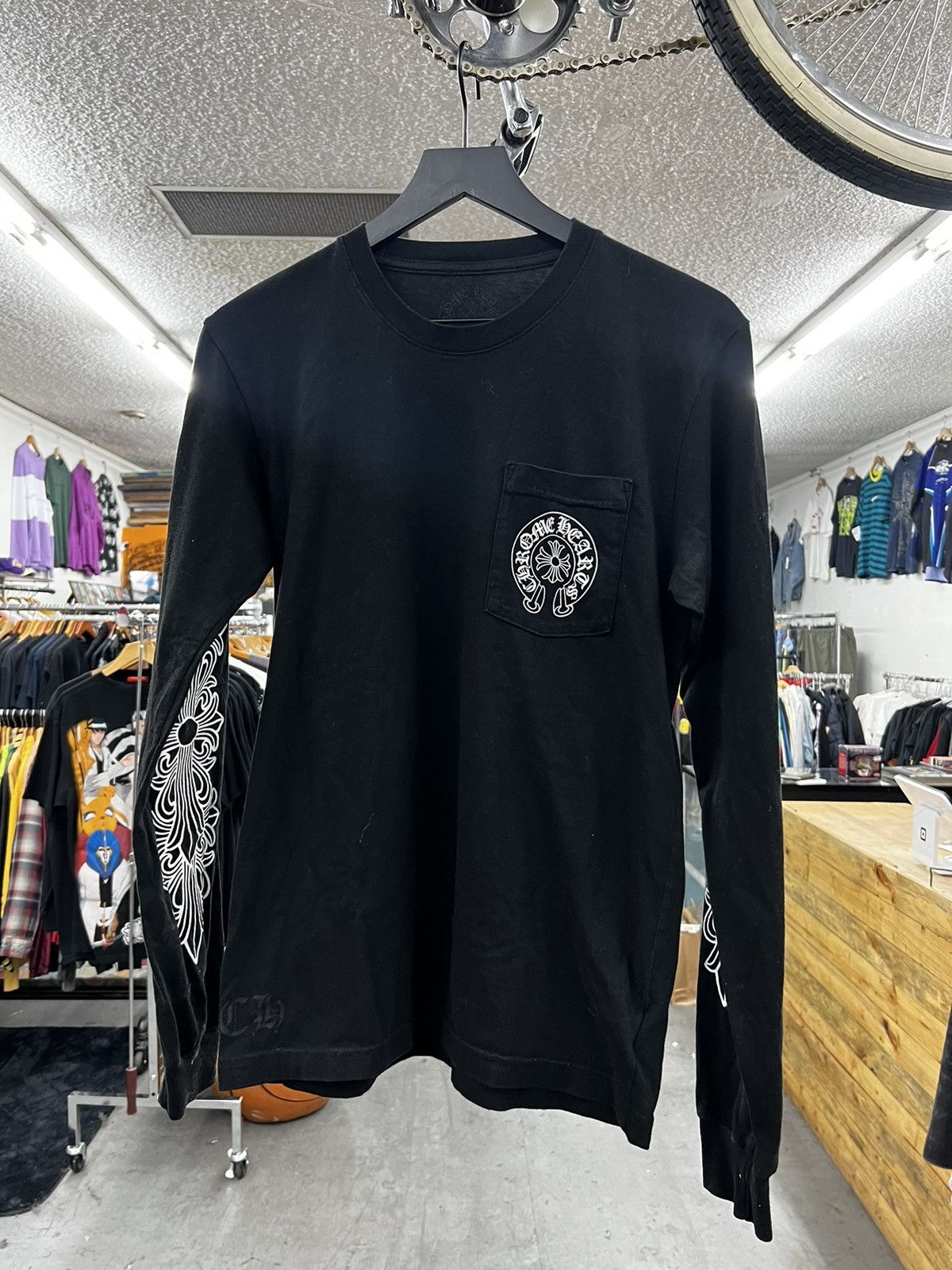 Chrome Hearts Chrome Hearts Los Angeles long sleeve T-shirt | Grailed