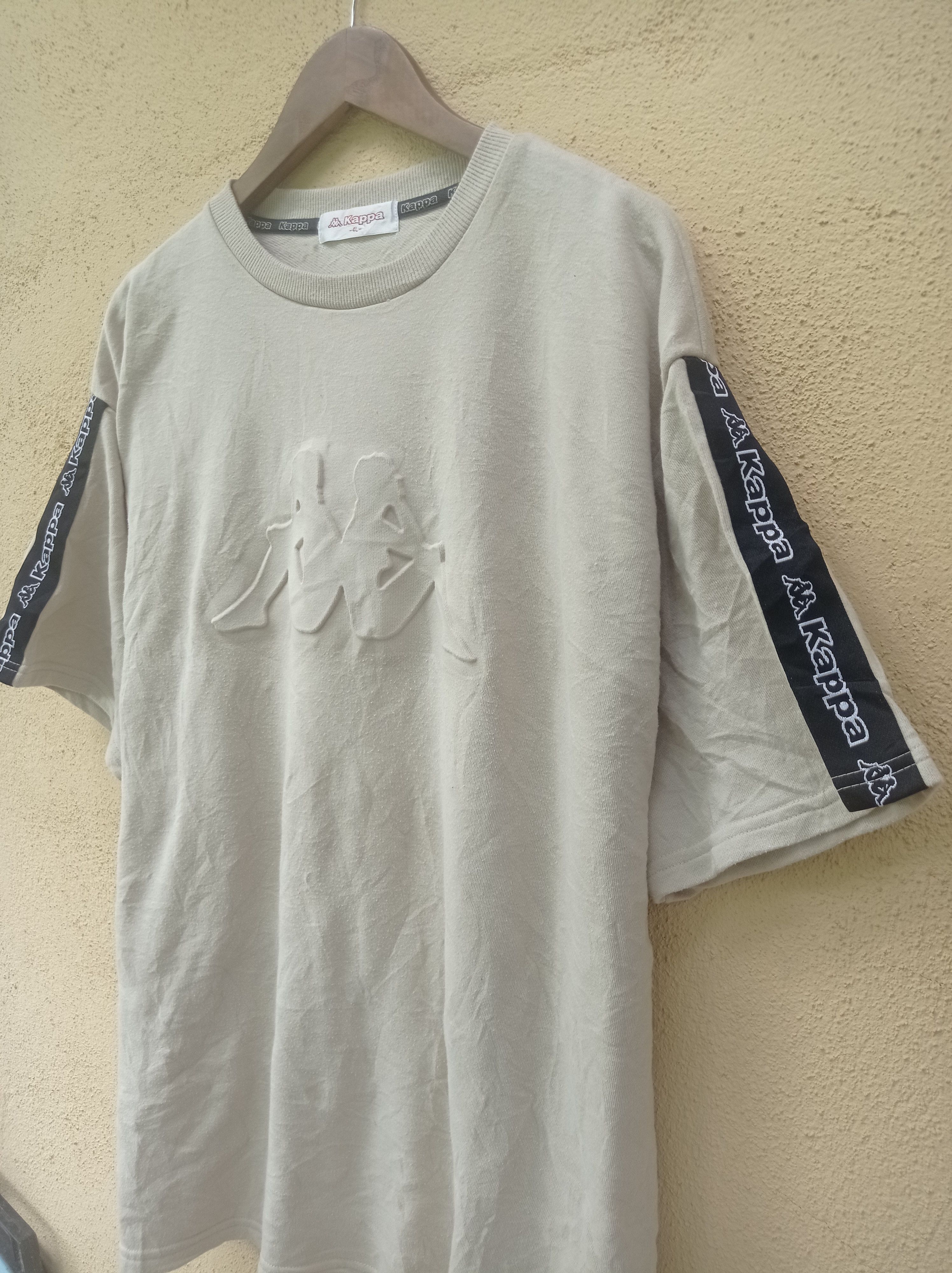Kappa Kappa side tape t shirt #BA41 Size US XL / EU 56 / 4 - 2 Thumbnail