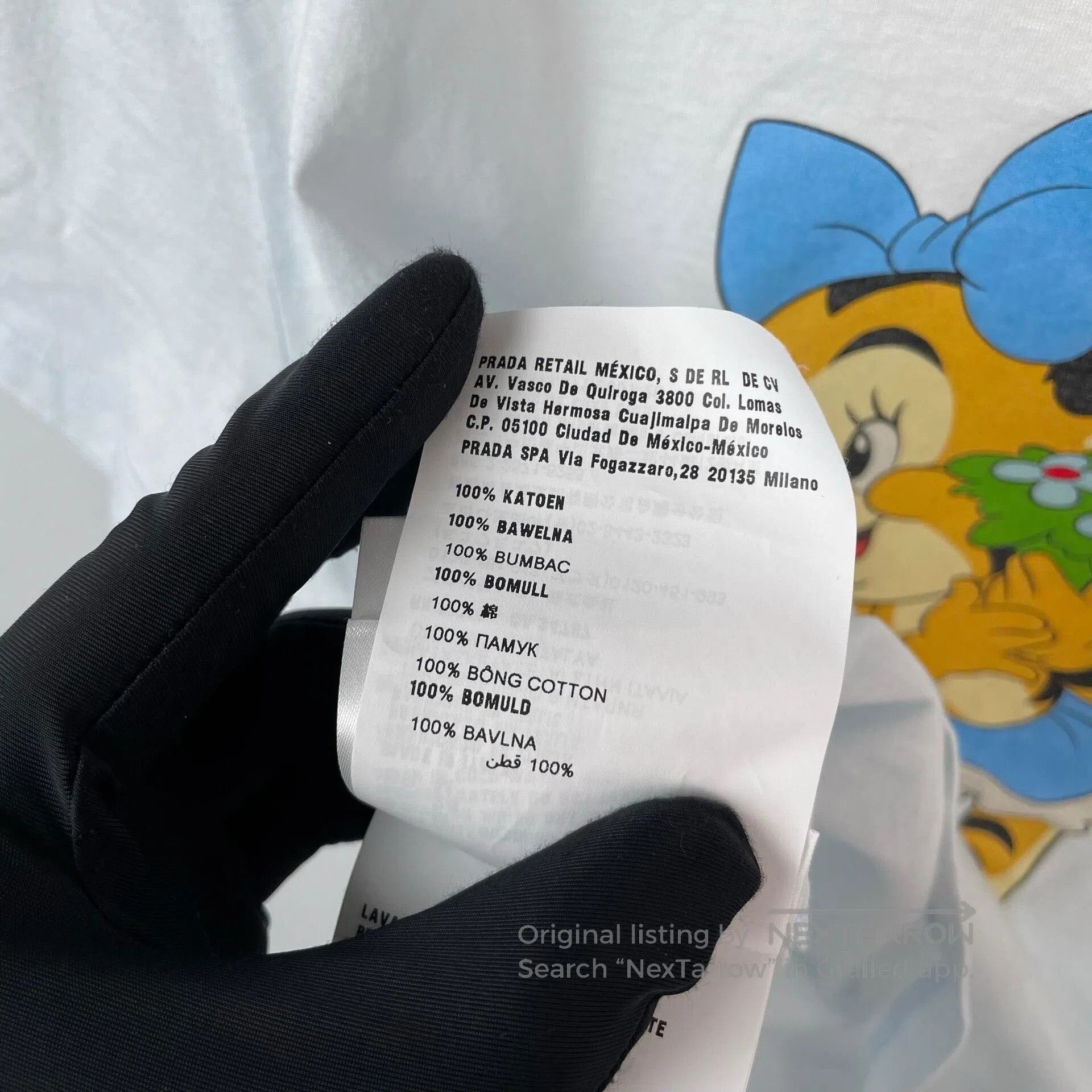 Miu Miu Miu Miu x Disney Collaborative T. Size M / US 6-8 / IT 42-44 - 7 Thumbnail
