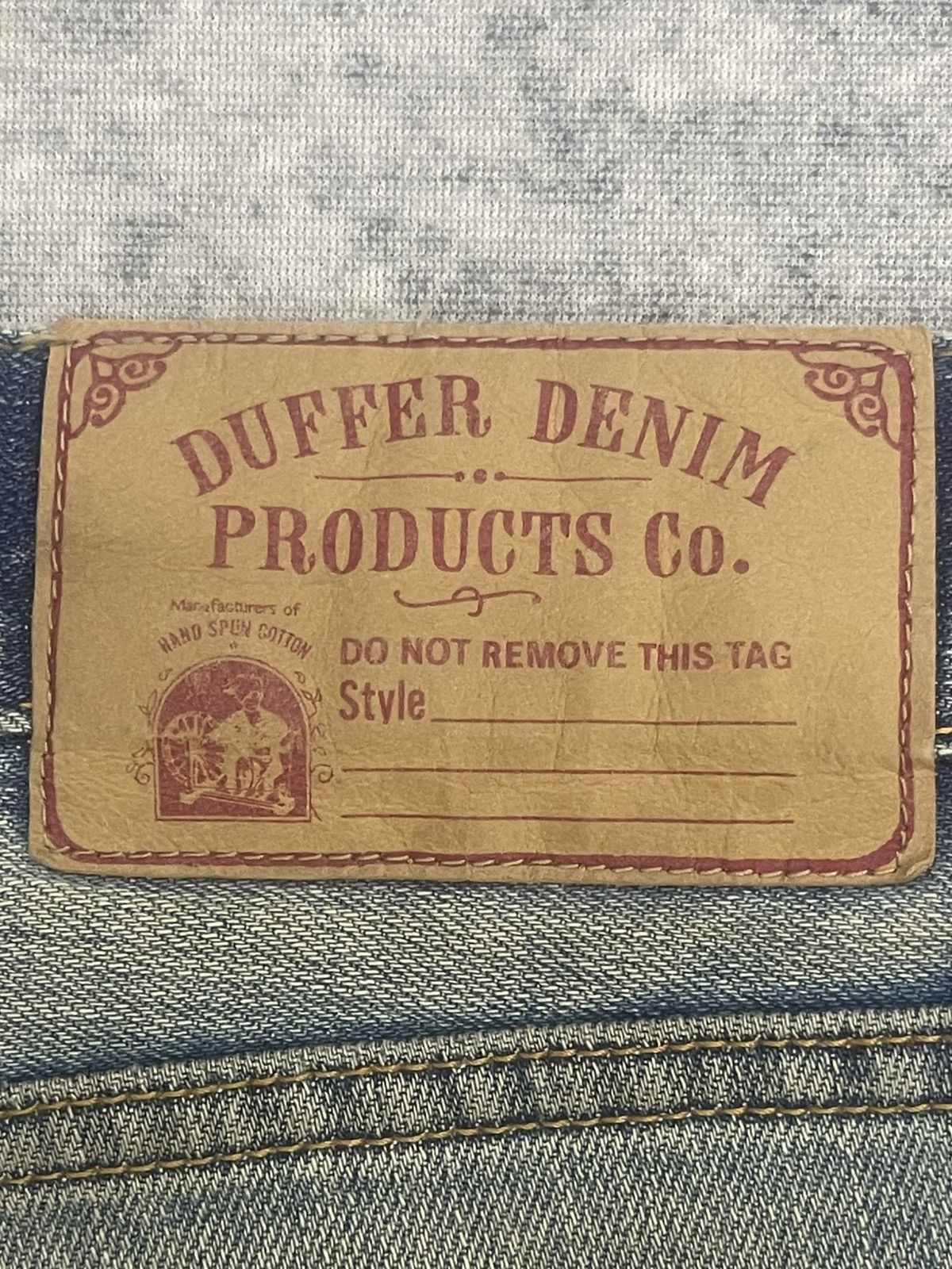 The Duffer of St.George Vintage Duffer Denim Distressed s22 Size US 34 / EU 50 - 19 Thumbnail