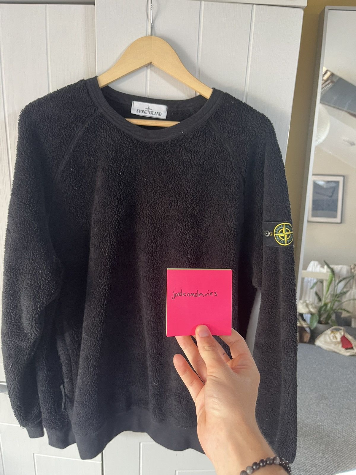 Stone Island Black Fleece Jumper
