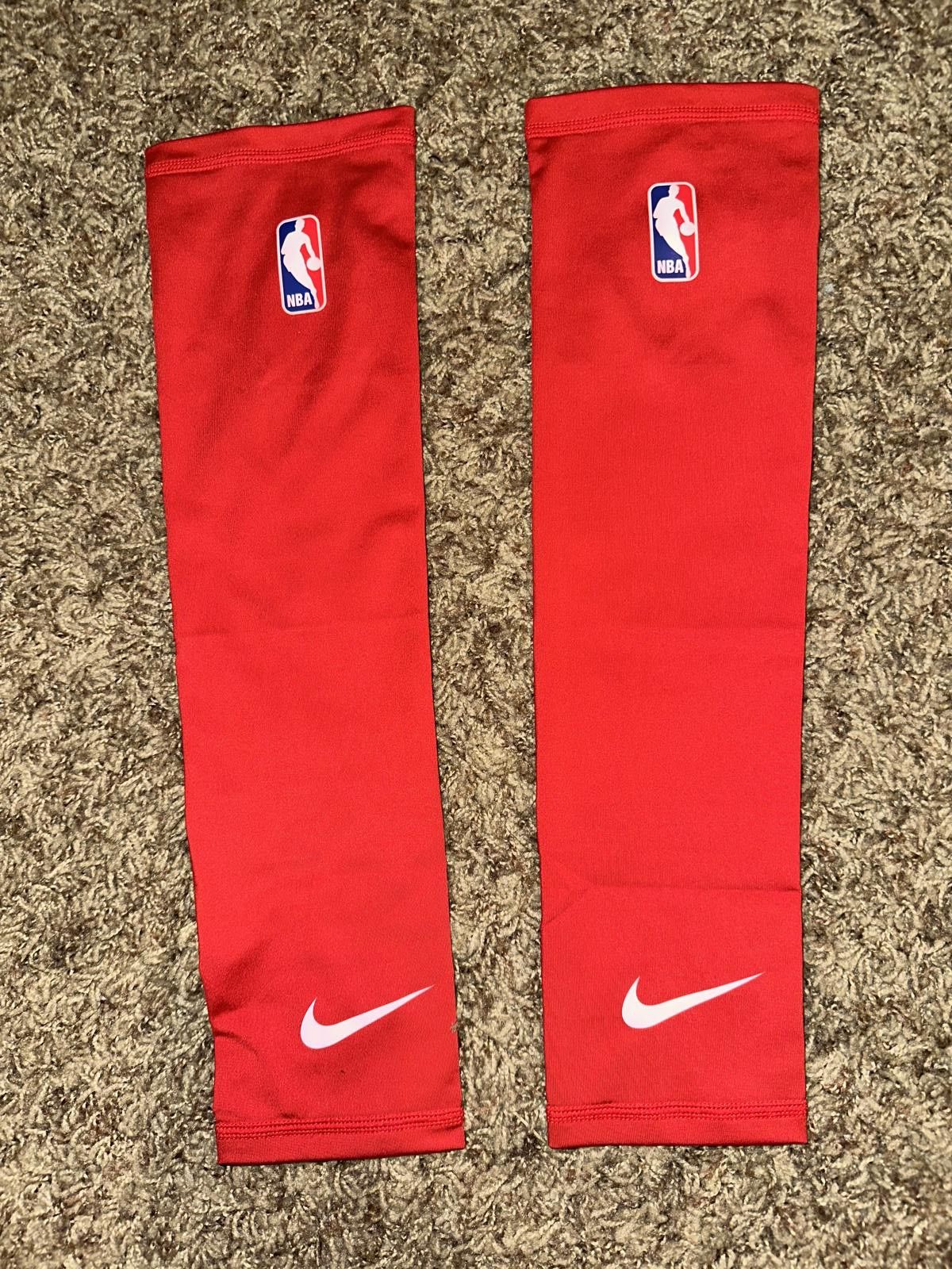 NBA × Nike × Supreme Supreme NBA Shooter Sleeves Red | Grailed