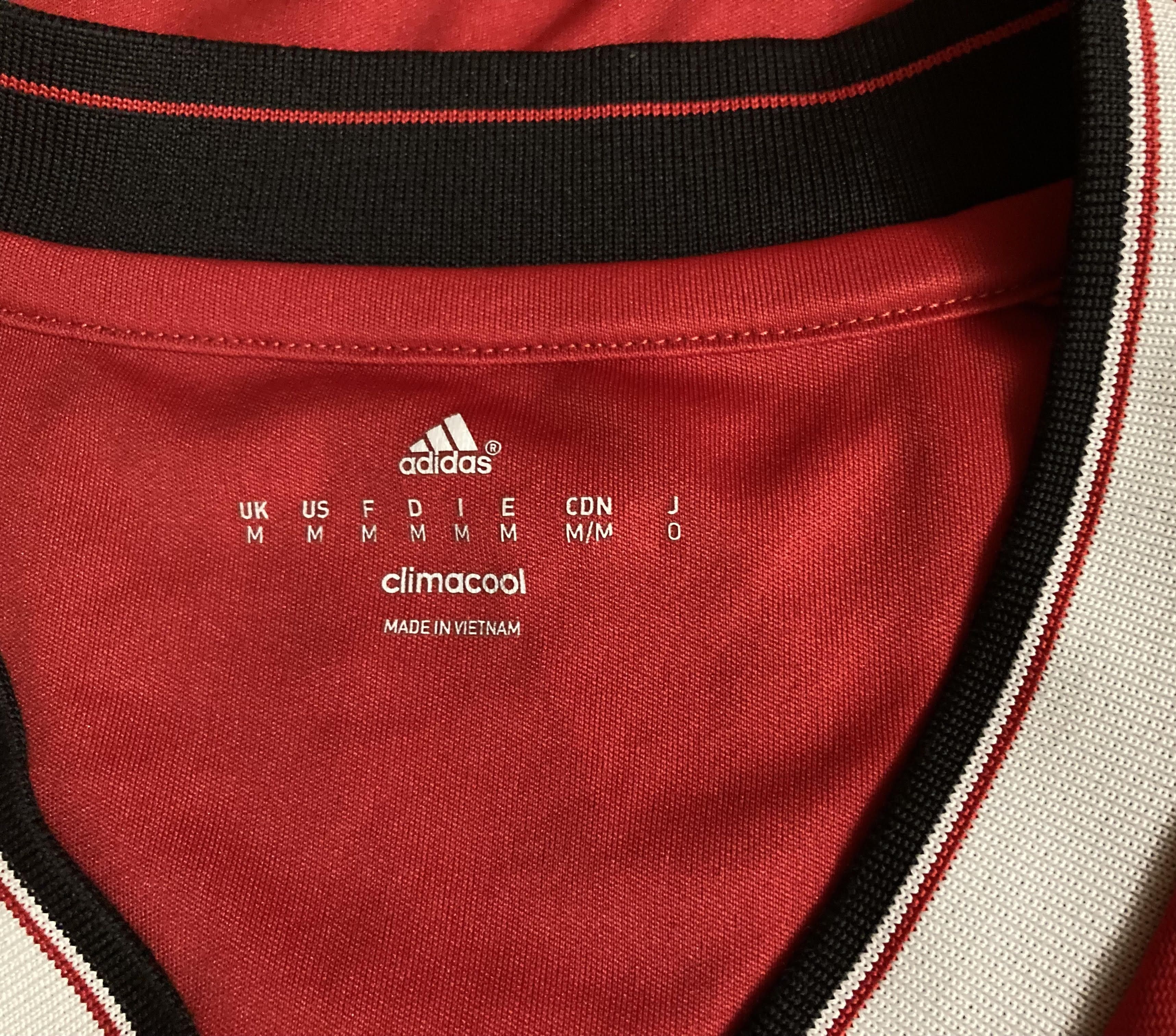 Adidas Adidas Manchester United Authentic Home Jersey 2015/16 Size US M / EU 48-50 / 2 - 3 Thumbnail