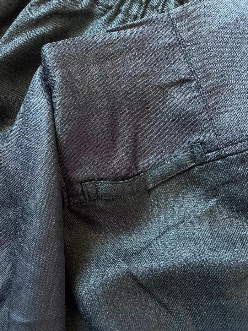 Issey Miyake issey miyake size:3 Dark grey wide-leg pants 2505-Nextarro Size 42" / US 20 - 8 Thumbnail