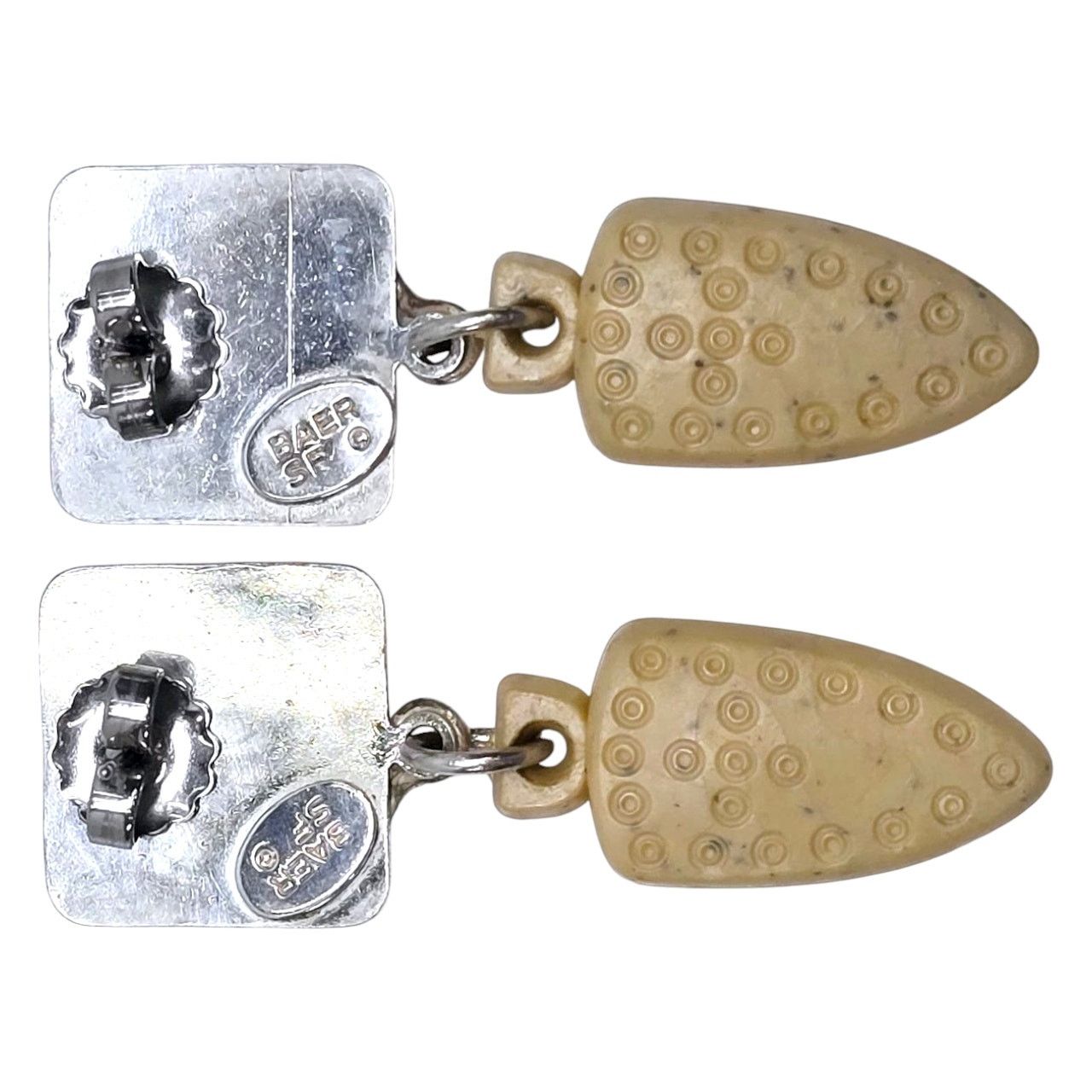 Other SF Baer Modern Arrowhead Pierced Dangle Silver Tone Earrings Size ONE SIZE - 3 Thumbnail