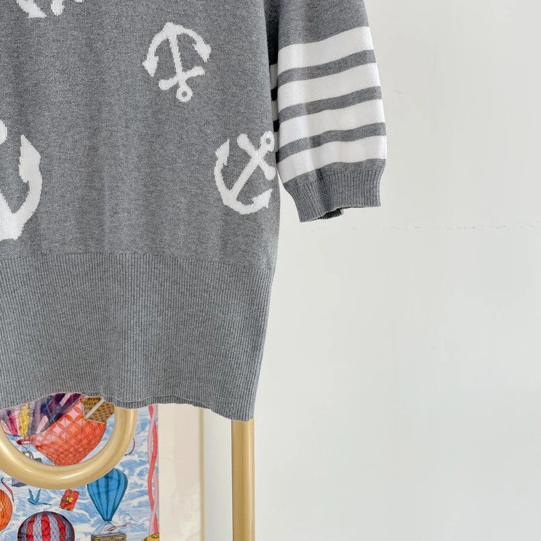Thom Browne Thom Browne Ship anchor knit jackets Size XS / US 0-2 / IT 36-38 - 4 Thumbnail