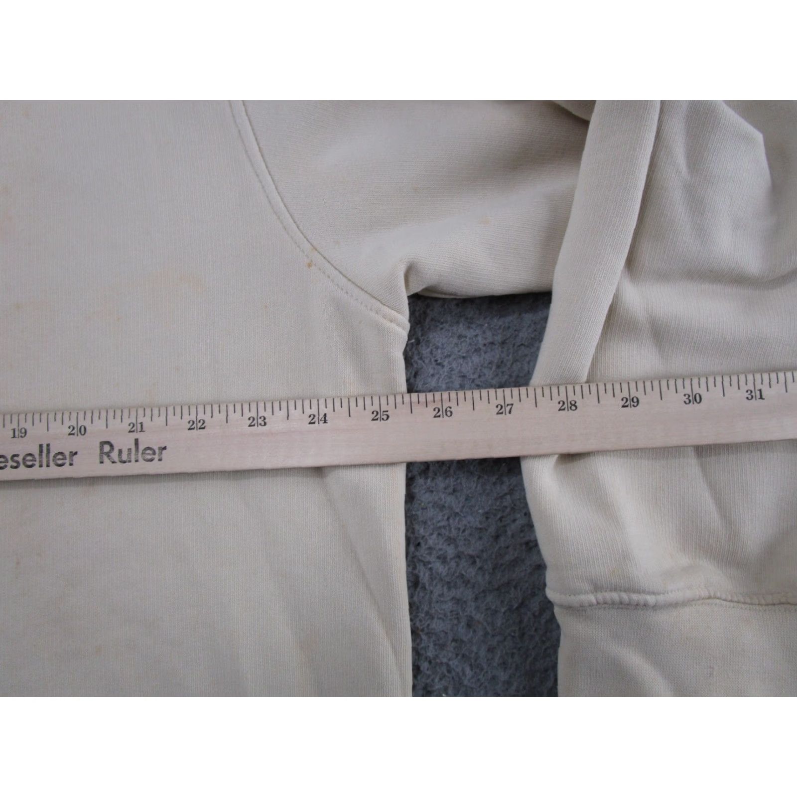 Nike VTG Nike Sweatshirt XL Pullover Crewneck Swoosh Mini 90s Sports Ivory Men Size US XL / EU 56 / 4 - 7 Thumbnail