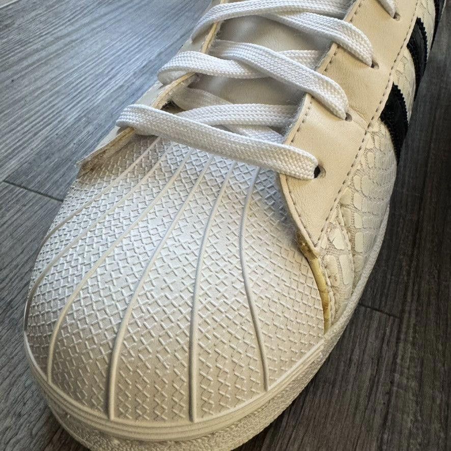 Adidas ADIDAS • Superstar C "White Black" (13M) Size US 13 / EU 46 - 10 Thumbnail