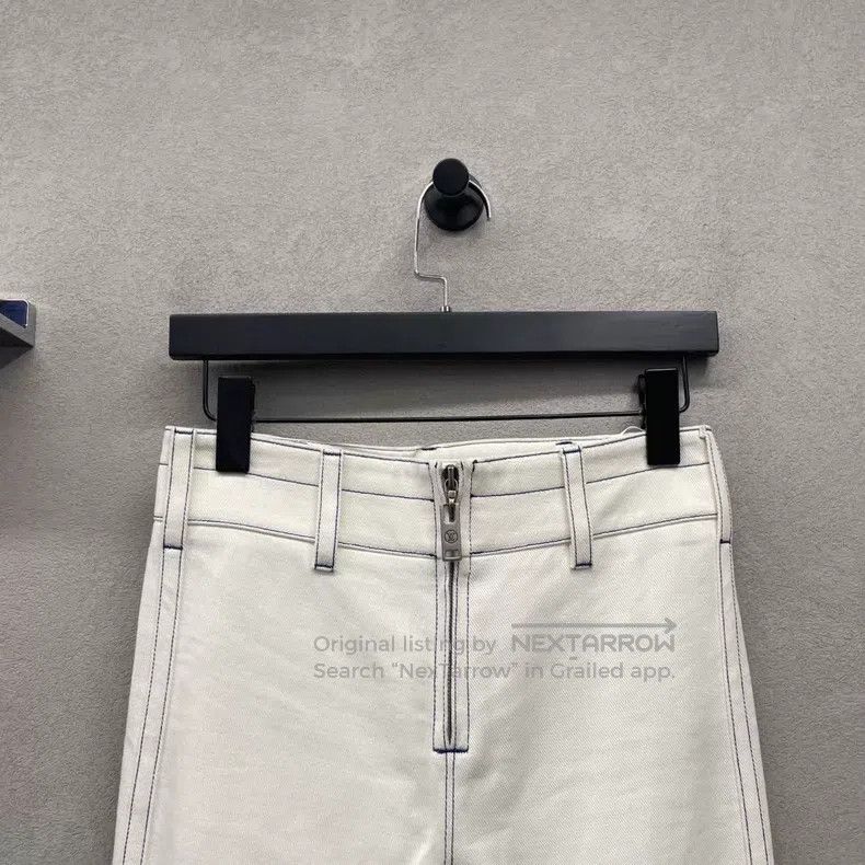 Louis Vuitton Louis Vuitton White Denim Pants Size US 36 / EU 52 - 4 Thumbnail