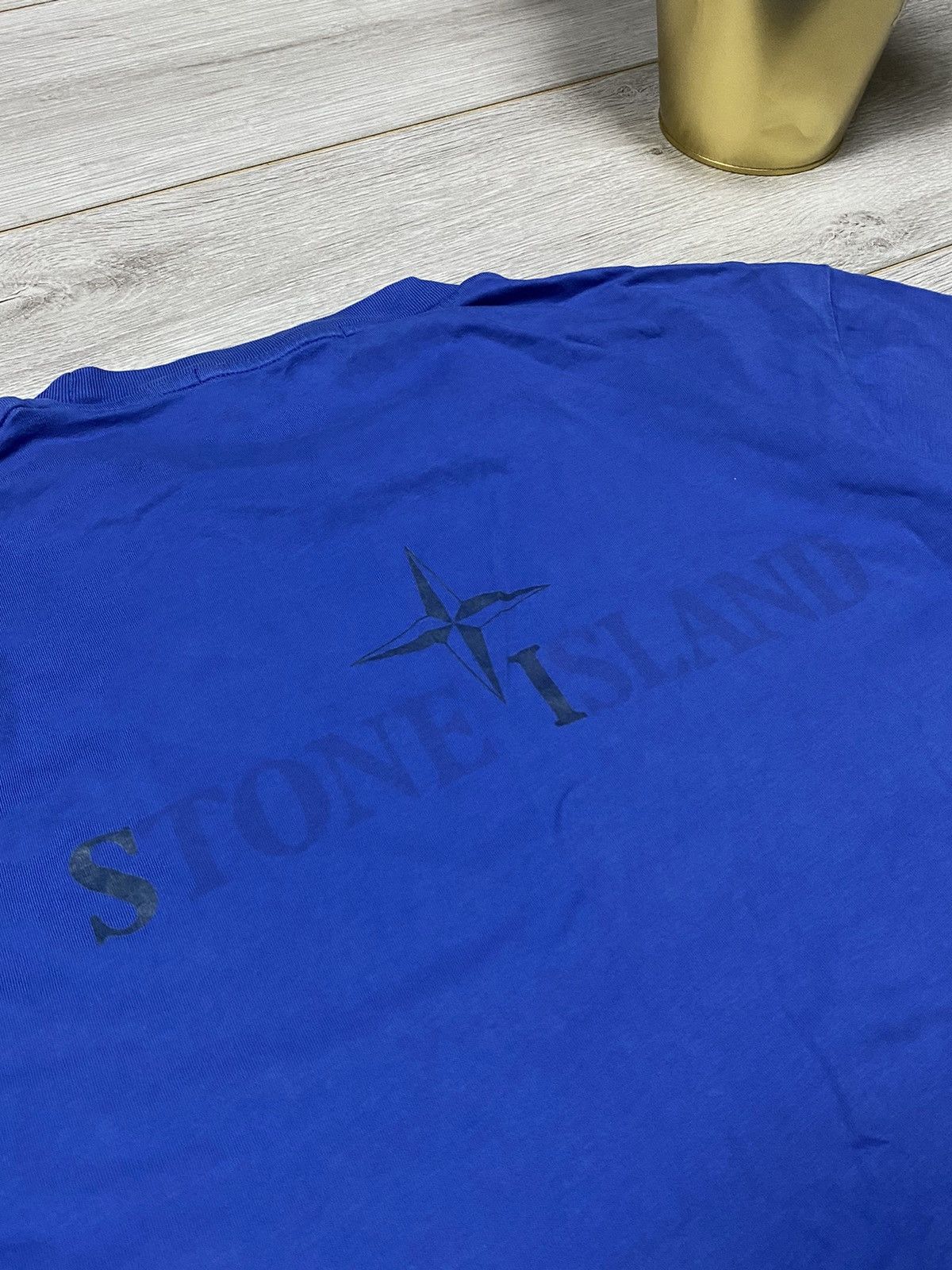 Stone Island Stone island big logo back T-shirt Size US L / EU 52-54 / 3 - 2 Thumbnail