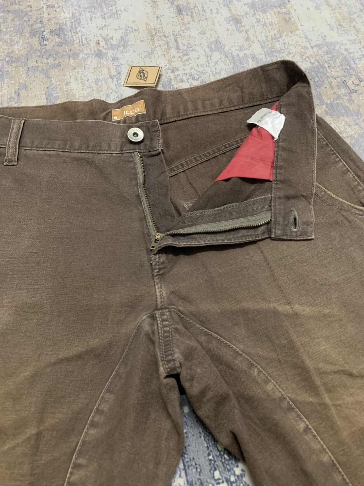 Japanese Brand Ifsixwasnine Style Vintage IKKA Flared Pants Size US 34 / EU 50 - 4 Thumbnail