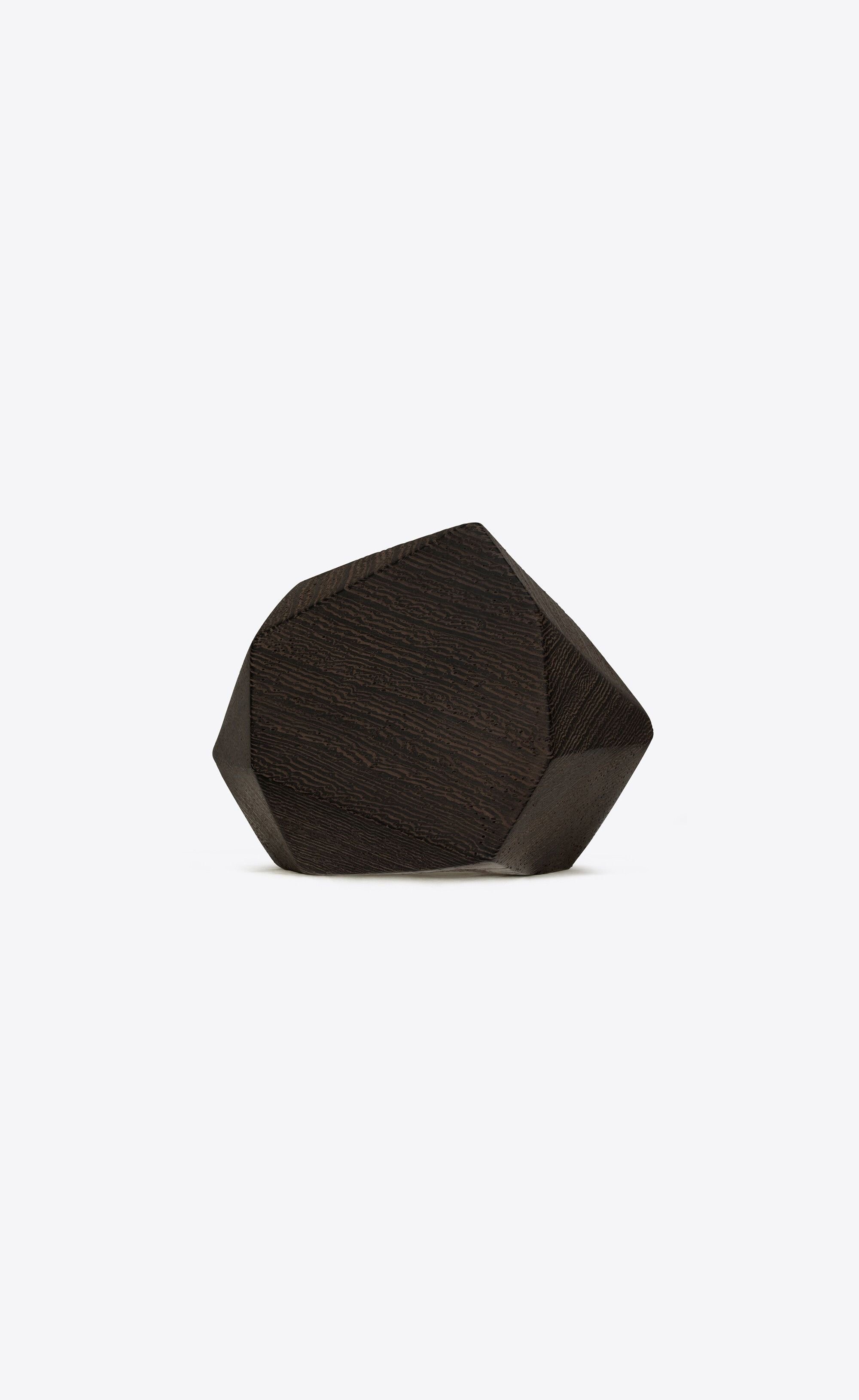 Saint Laurent Paris o1s1wg110325 Size: M / 739384 Pyramid Cuff Chocolate Brown Size ONE SIZE - 3 Thumbnail