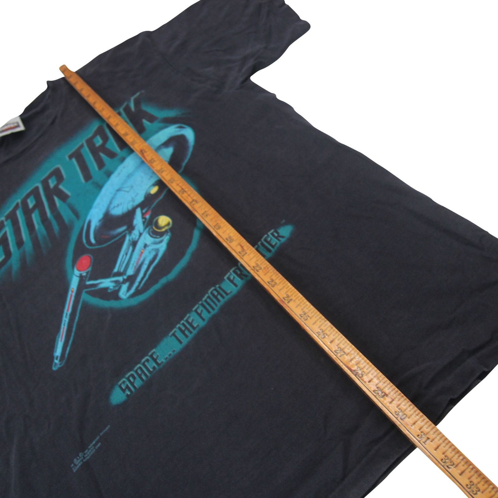 Tultex × Vintage Vintage Star Trek Space..the Final Frontier Graphic T Shirt Size US XL / EU 56 / 4 - 9 Thumbnail