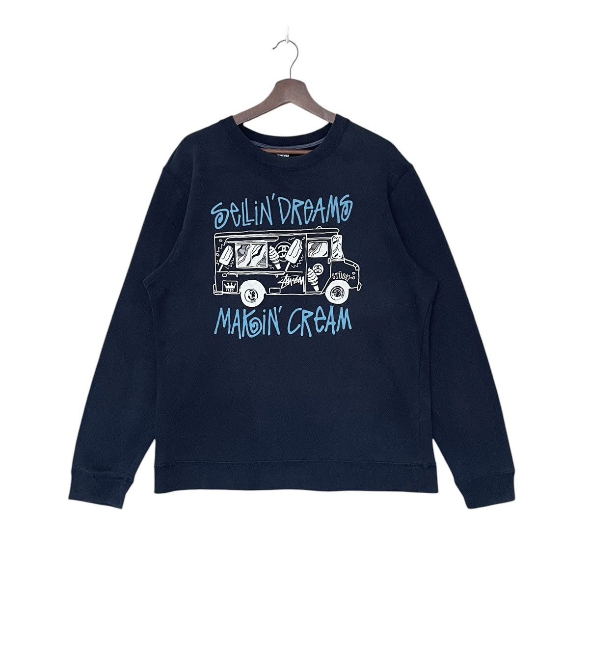 Stussy × Vintage Vintage Stussy Sweatshirt 2000s Size US XL / EU 56 / 4 - 1 Thumbnail