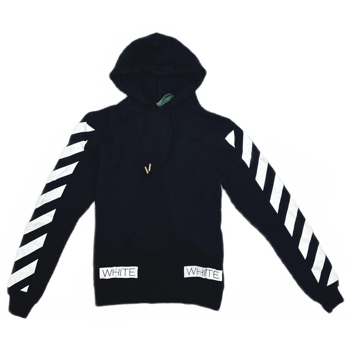 Off-White Off-White Diagonals Arrows Hoodie Size US XXS / EU 40 - 1 Thumbnail