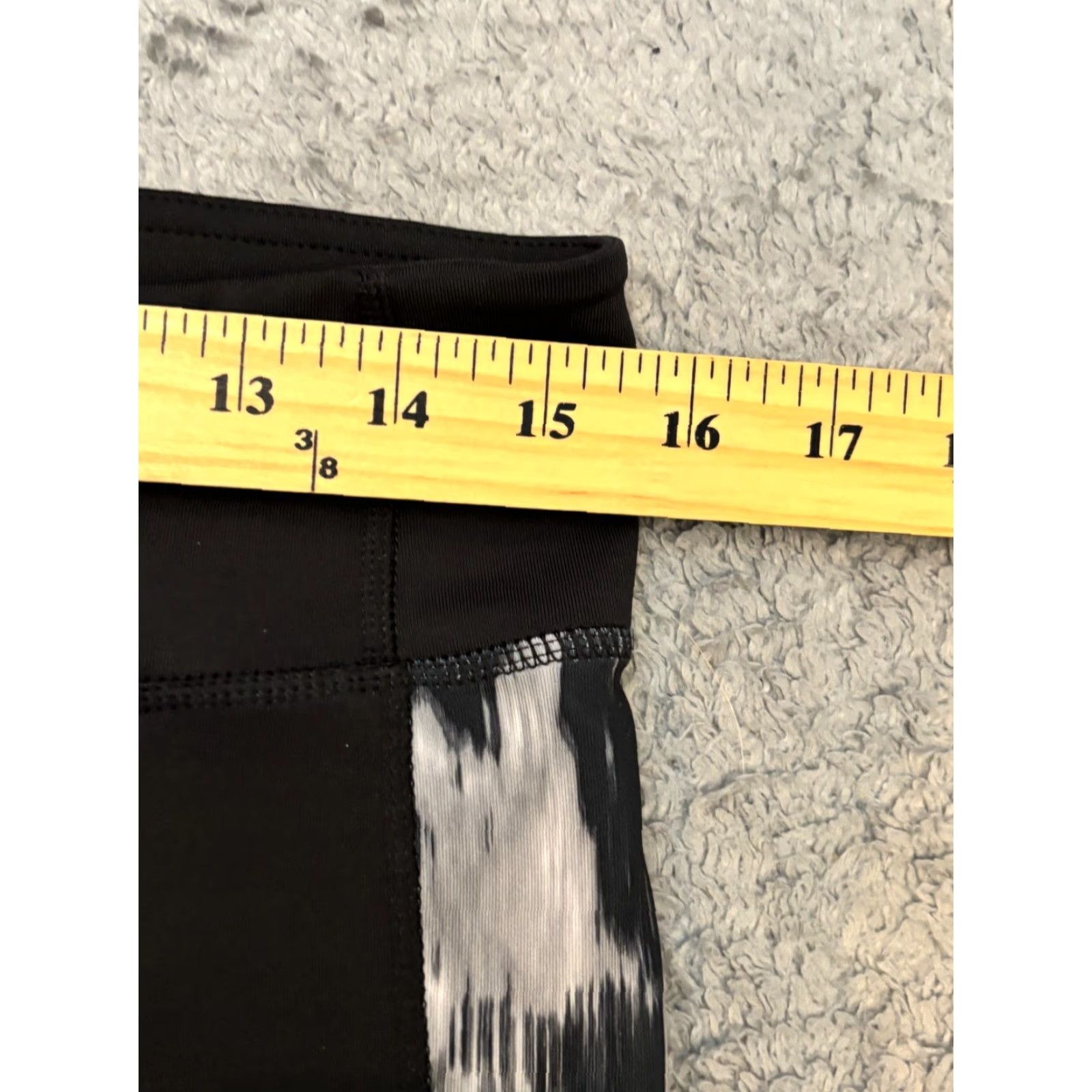 Adidas Adidas Climalite Leggings Womens Large Black Cropped Stretch Active Yoga Size 36" / US 14 / IT 50 - 4 Thumbnail