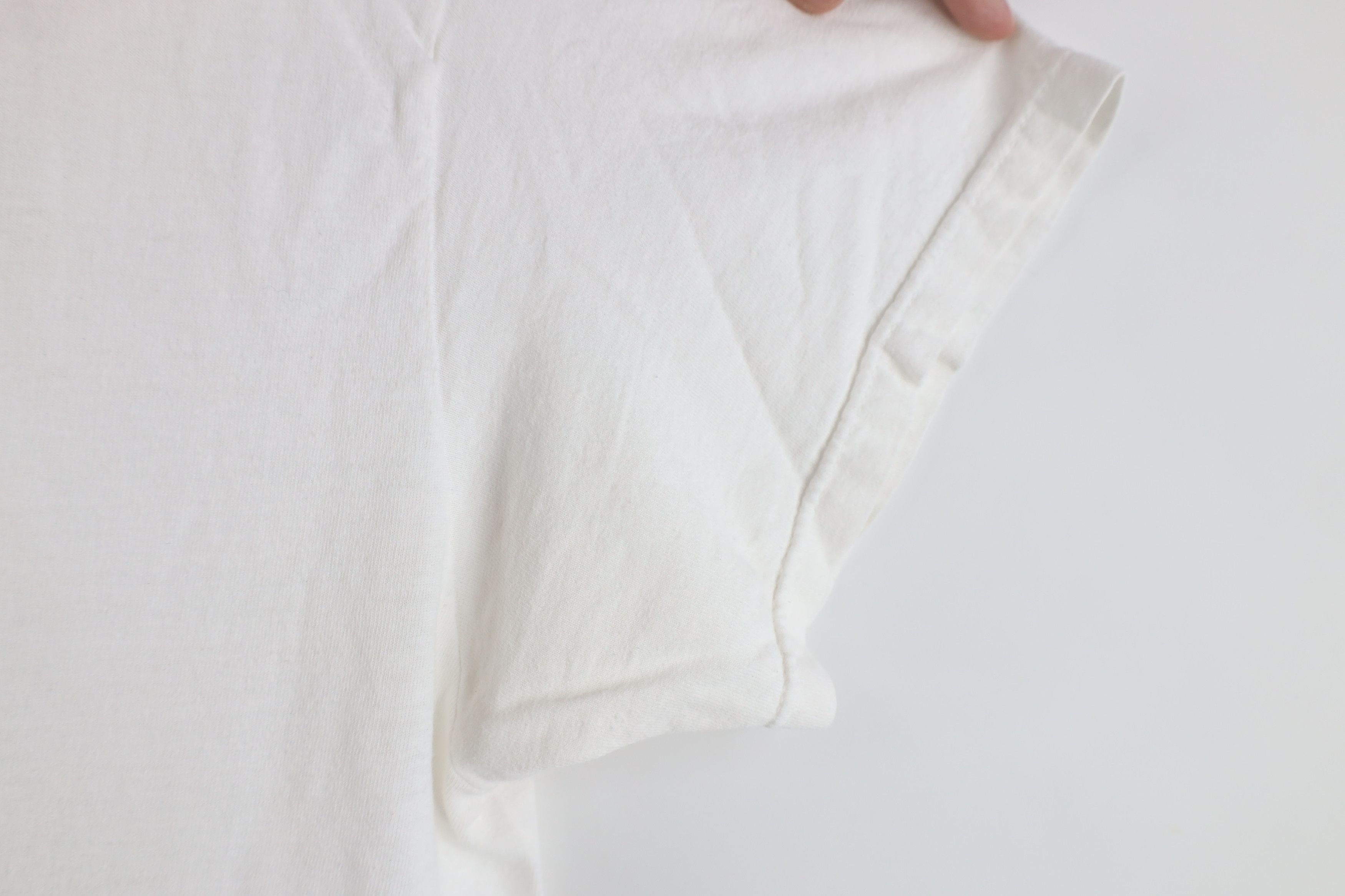 Vintage Vintage 90s Streetwear Cotton Short Sleeve T-Shirt White Size US L / EU 52-54 / 3 - 6 Thumbnail
