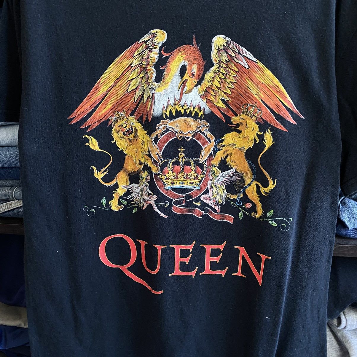Band Tees Vintage Queen 2013 Big logo graphic band tee Size US M / EU 48-50 / 2 - 2 Thumbnail