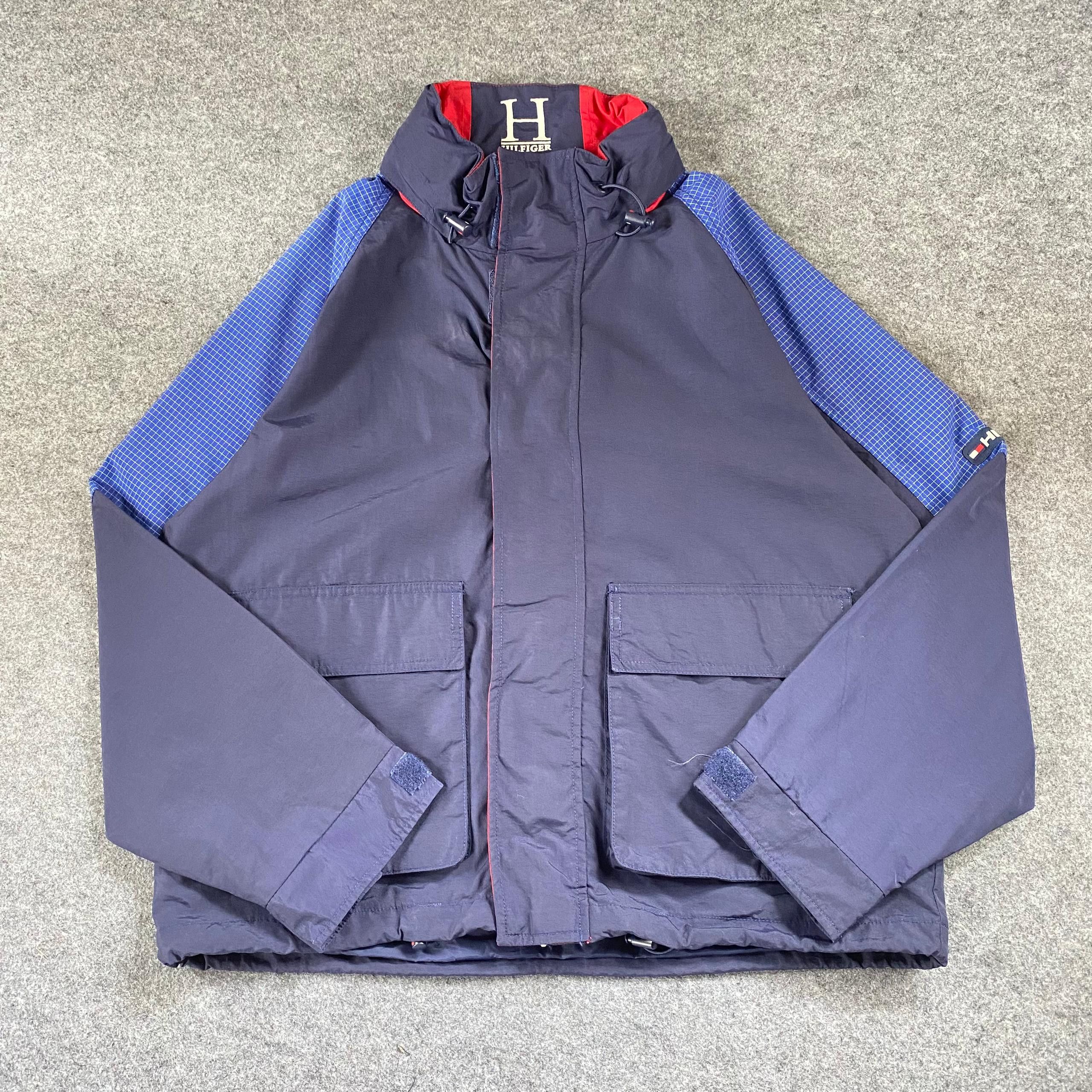 Tommy Hilfiger Vintage 90s Tommy Hilfiger Dorable Outwear Hoodies Jacket Size US L / EU 52-54 / 3 - 1 Thumbnail
