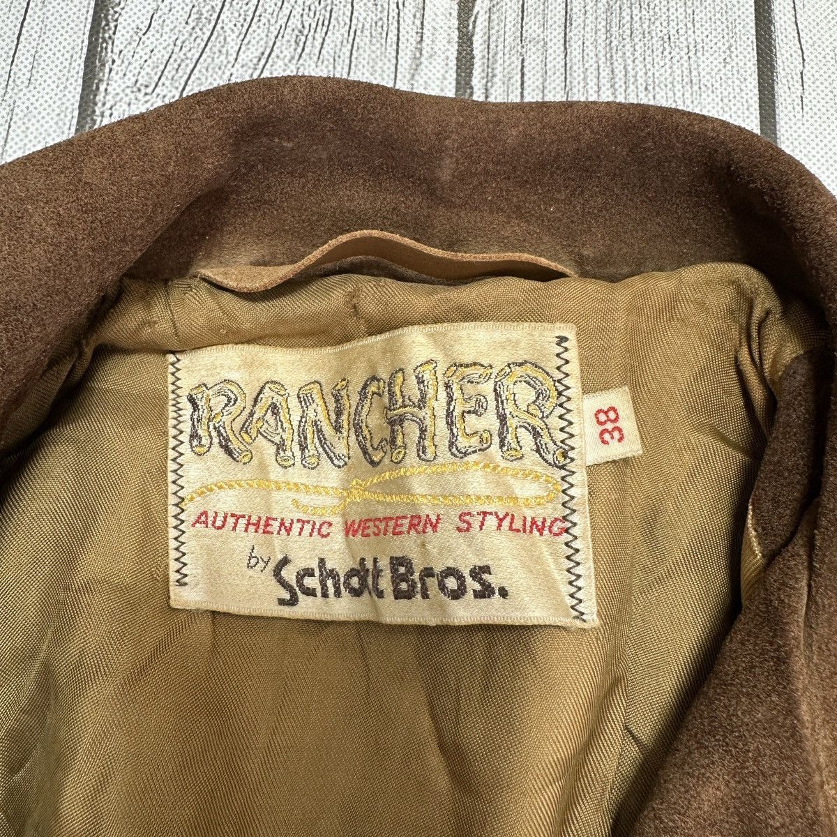 Schott × Vintage Vintage Schott Rancher Western jacket Size US M / EU 48-50 / 2 - 6 Thumbnail