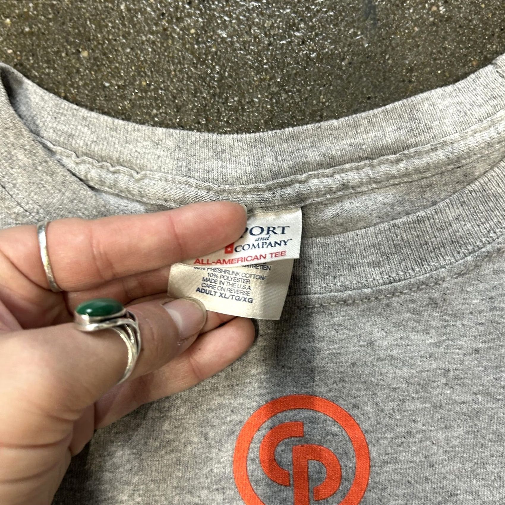 Port & Company Port & Company BUSTER CLUB Tool Sales Shirt Mens XL Gray Graphic Print Tee Size US XL / EU 56 / 4 - 3 Thumbnail