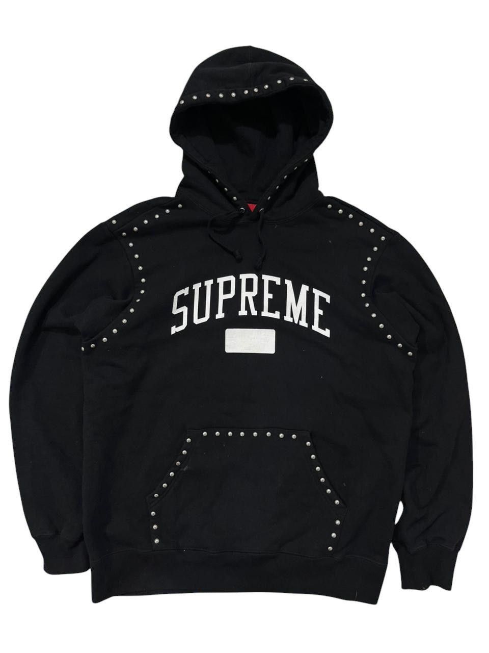 Supreme Supreme Studded Black Hoodie Size US M / EU 48-50 / 2 - 1 Thumbnail