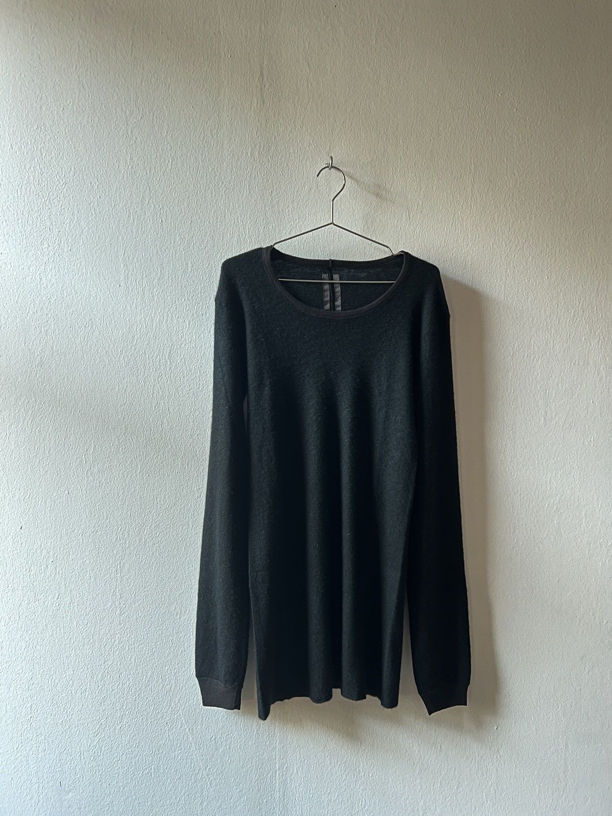 Rick Owens Rick Owens F/W 2009 Crust Longline Knit Sweater Cashmere Size US L / EU 52-54 / 3 - 8 Thumbnail
