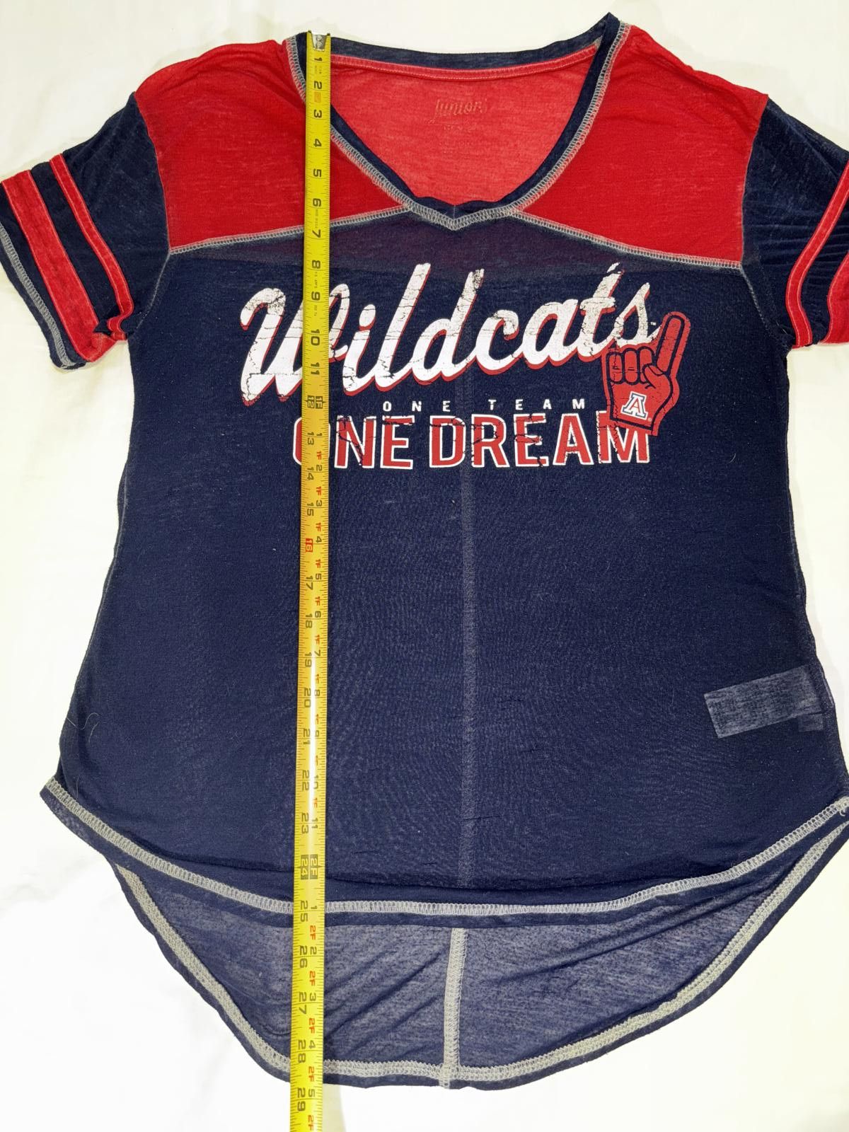 0 Arizona Wildcats Women's Tee - One Team One Dream Size M / US 6-8 / IT 42-44 - 6 Thumbnail
