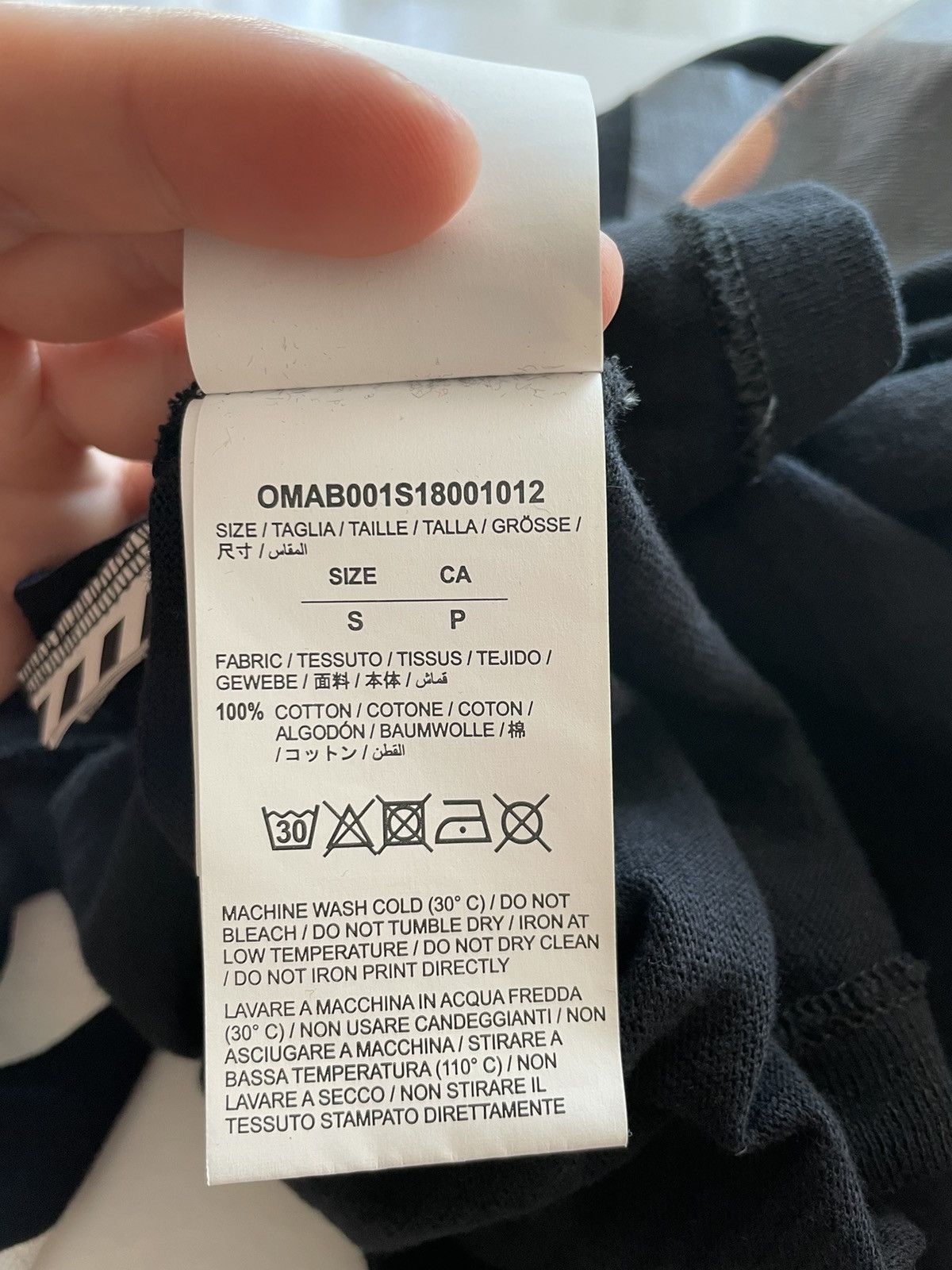 Off-White × Virgil Abloh Off-White Virgil Abloh Mona Lisa Tee Arrow Logo SS18 T-shirt Size US S / EU 44-46 / 1 - 12 Thumbnail