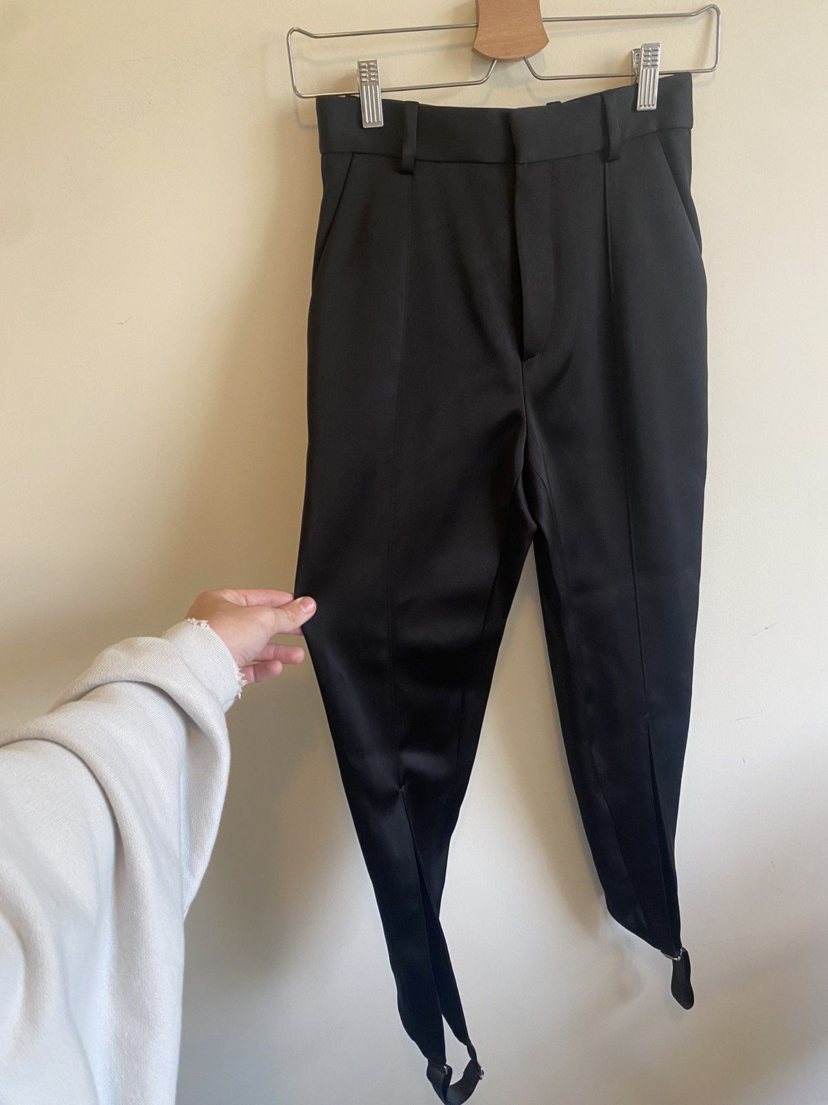 Y/Project Y/Project Stirrup Black Pants Sky Trousers Rise Size 24" / US 00 / IT 34 - 1 Thumbnail