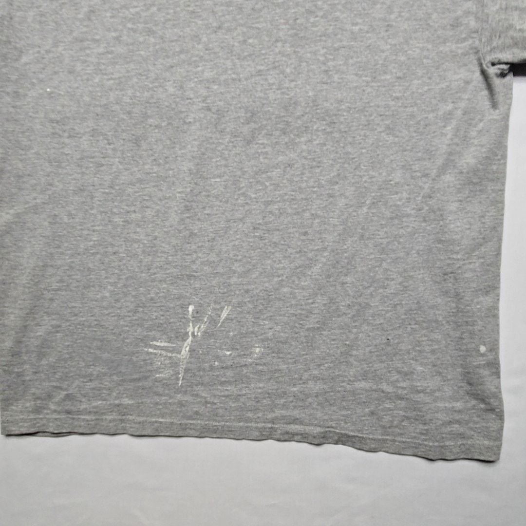 Nike Vintage Nike Paint Splatter Tee Gray Swoosh L Distressed Size US L / EU 52-54 / 3 - 11 Thumbnail
