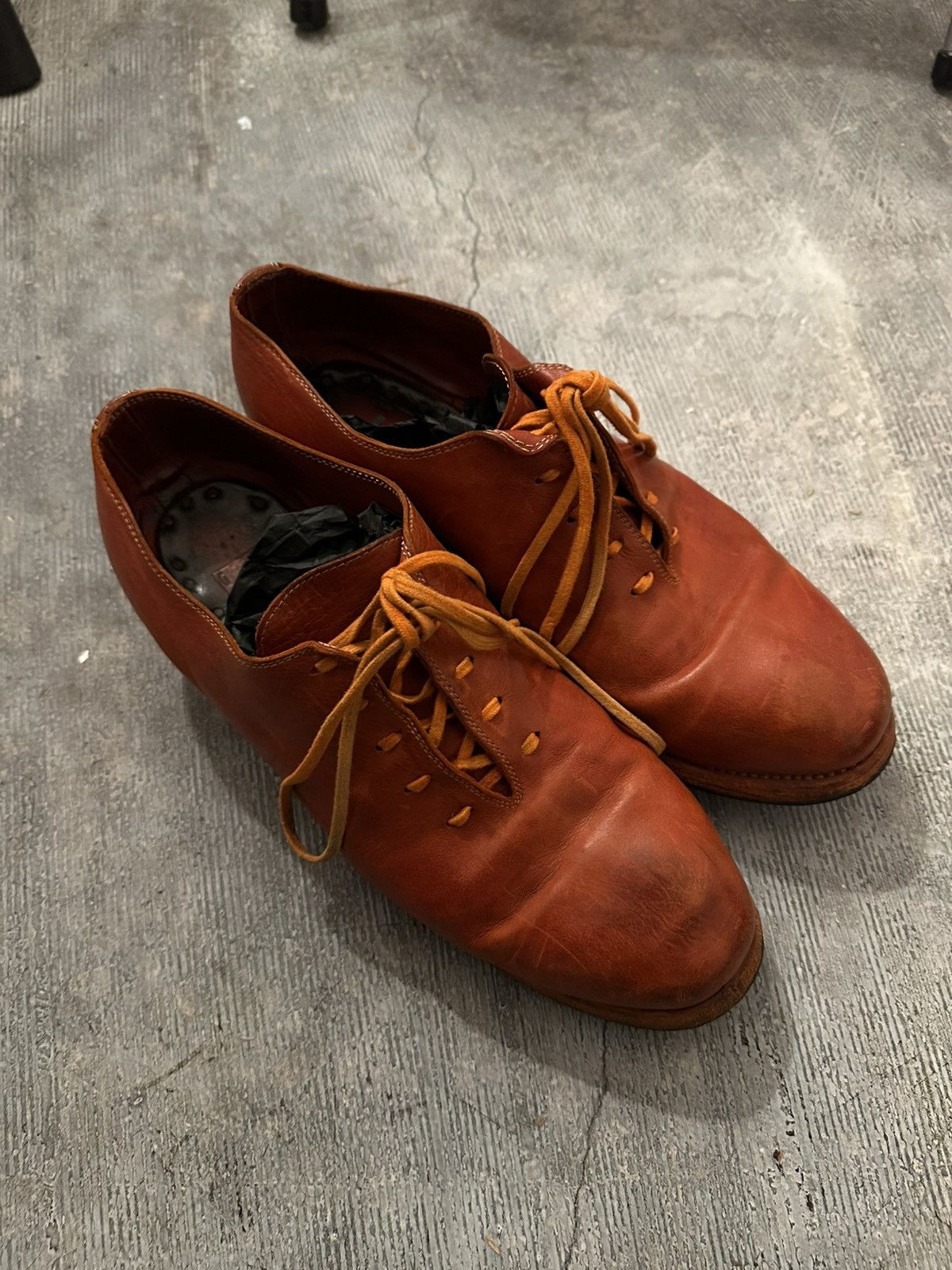 Guidi Red/orange 986Z: IT44/US11 Size US 11 / EU 44 - 2 Thumbnail