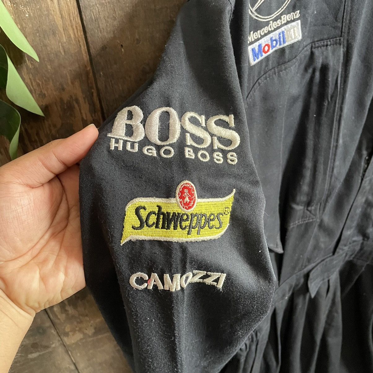 Vintage Vintage Mercedez Benz Coverall Jacket Size US 38 / EU 54 - 4 Thumbnail