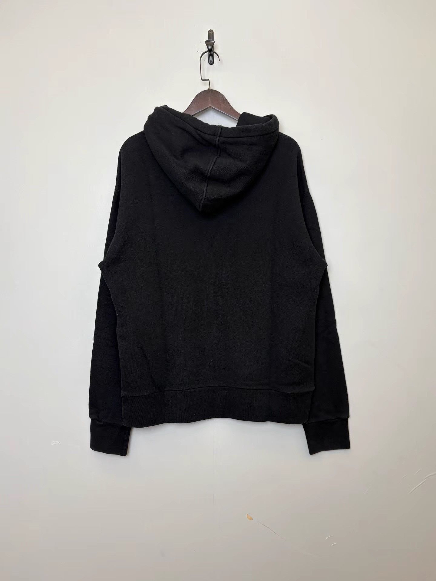 Gucci Gucci Black Laser Logo Hoodie K36 Size US M / EU 48-50 / 2 - 2 Thumbnail