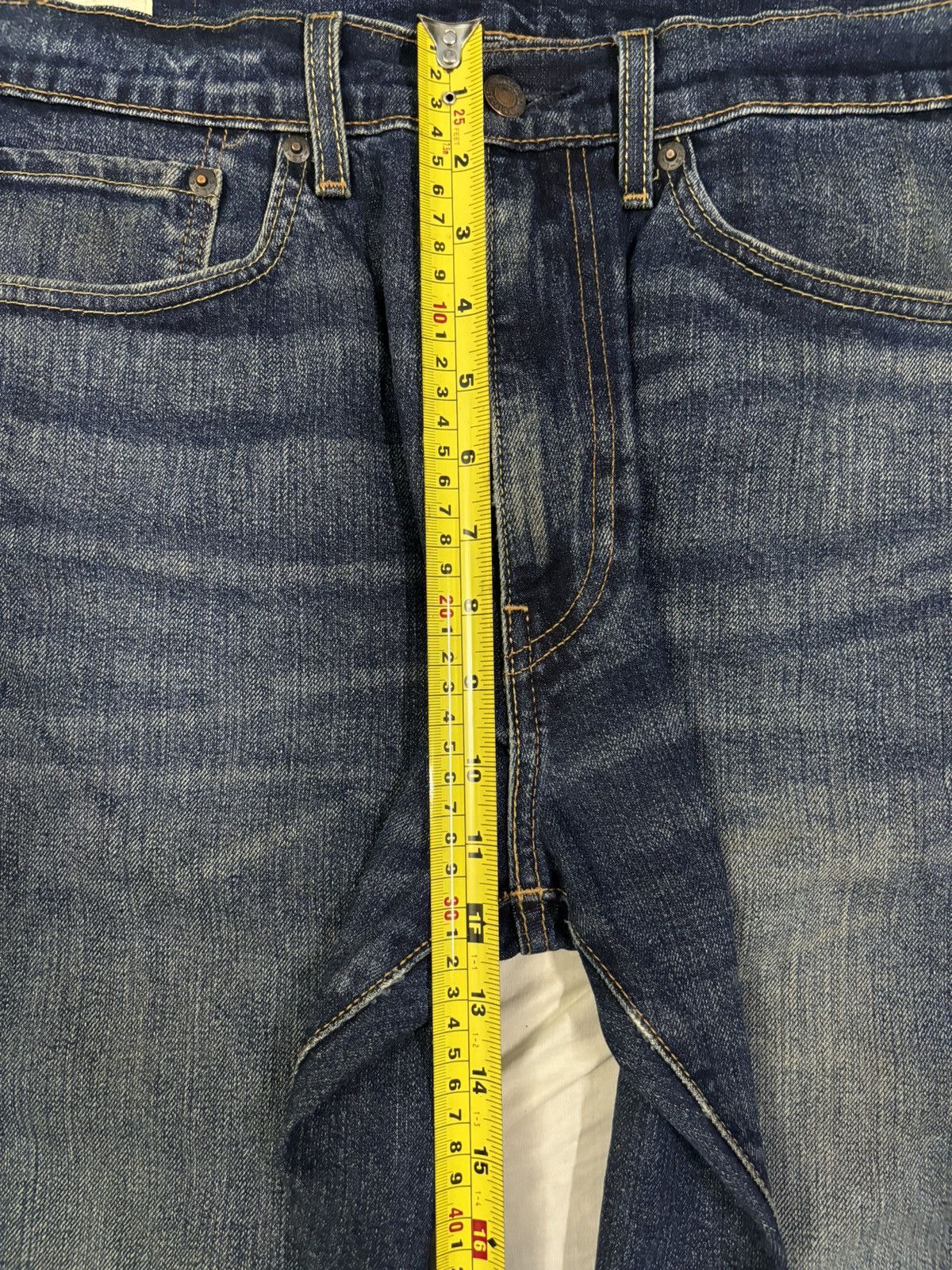 Levi's Vintage Clothing Vintage Y2K Levis Premium Big E Loose Fit Distressed Jeans Size US 34 / EU 50 - 19 Thumbnail
