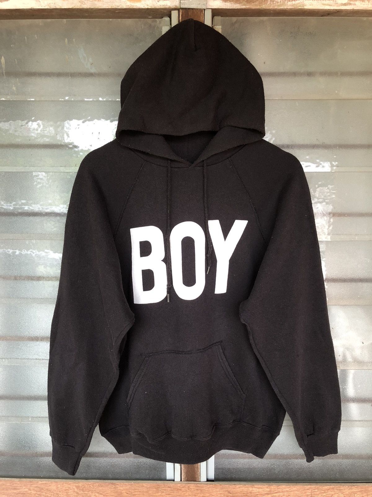 Boy London Vintage 90's Boy London Hoodie Size US L / EU 52-54 / 3 - 3 Thumbnail