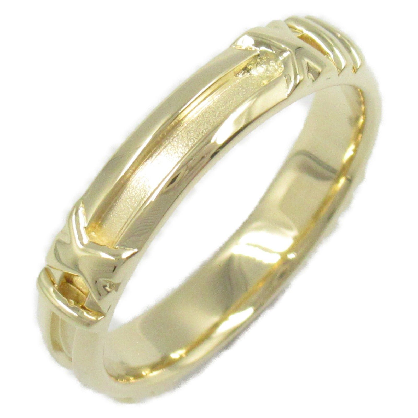 Tiffany & Co. Tiffany Co Atlas Numeric Ring K18 (Yellow Gold) Gold Size ONE SIZE - 1 Thumbnail