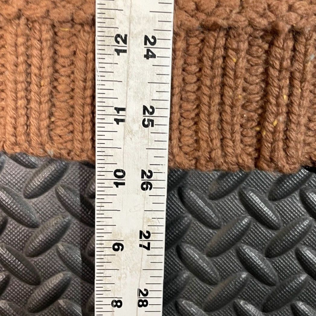 Vintage Woolrich Women's XL Cardigan Full Zip Knit Wool Blend Brown Dark Clove Sweater Size XL / US 12-14 / IT 48-50 - 6 Thumbnail