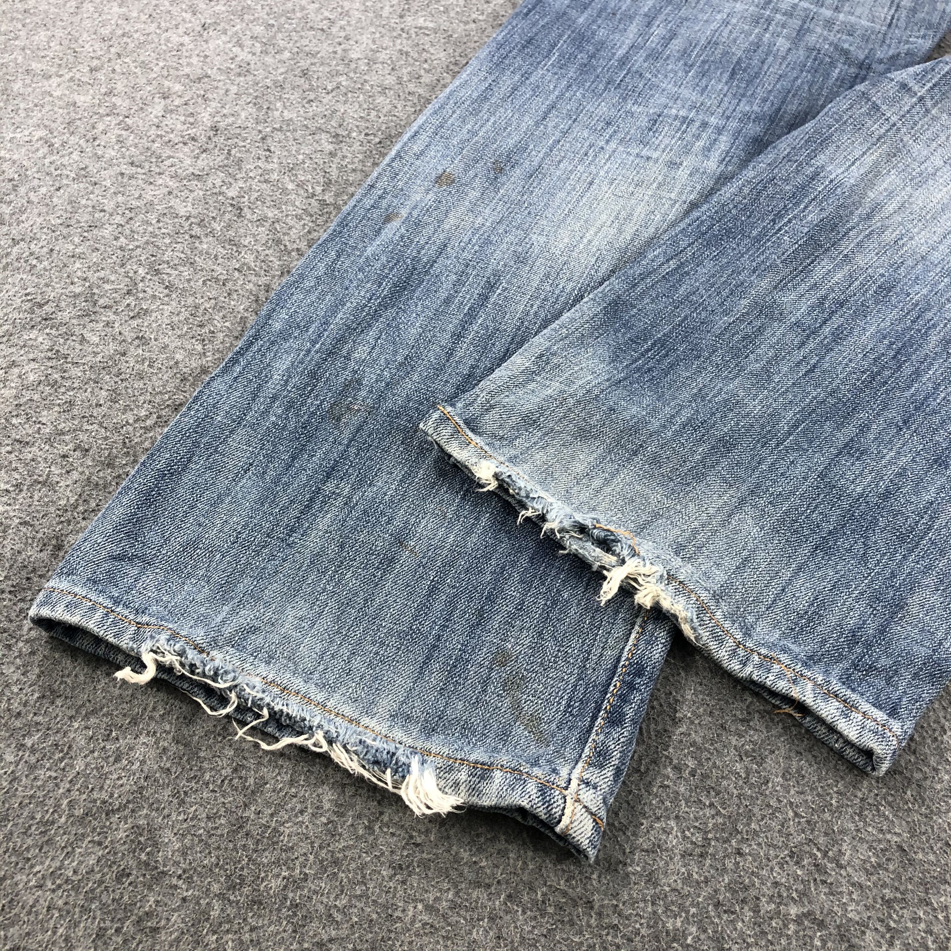 Levi's Vintage Blue Wash Levis 501 Jeans-JM1985 Size US 36 / EU 52 - 4 Thumbnail