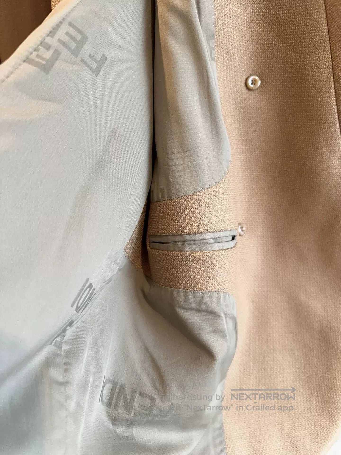Fendi Fendi Runway Double-Breasted Wool Blazer. Size US L / EU 52-54 / 3 - 6 Thumbnail