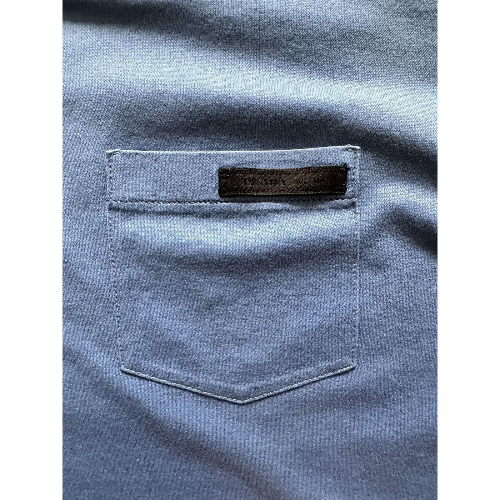 Prada Prada Milano 2016 Archive Chest Pocket Logo Tee Size US M / EU 48-50 / 2 - 3 Thumbnail