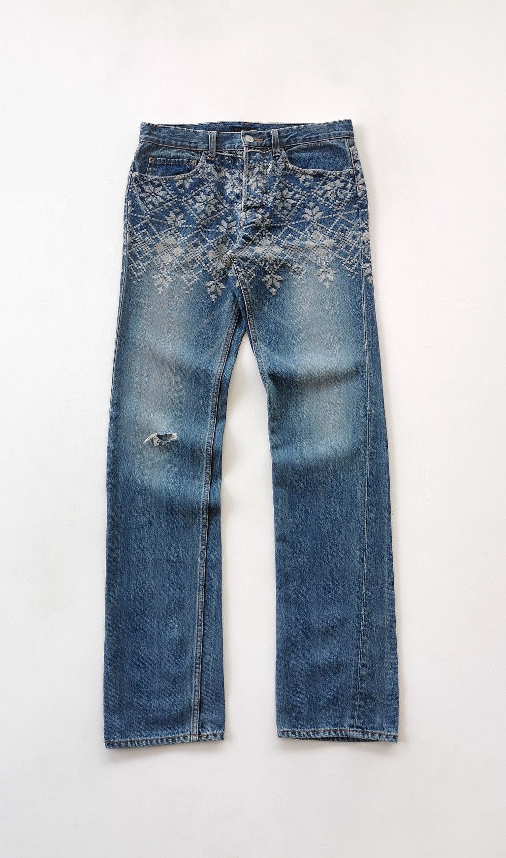 Kapital Navajo Iroquois Japan Denim Jeans Kapital Inspire Size US 31 - 3 Thumbnail