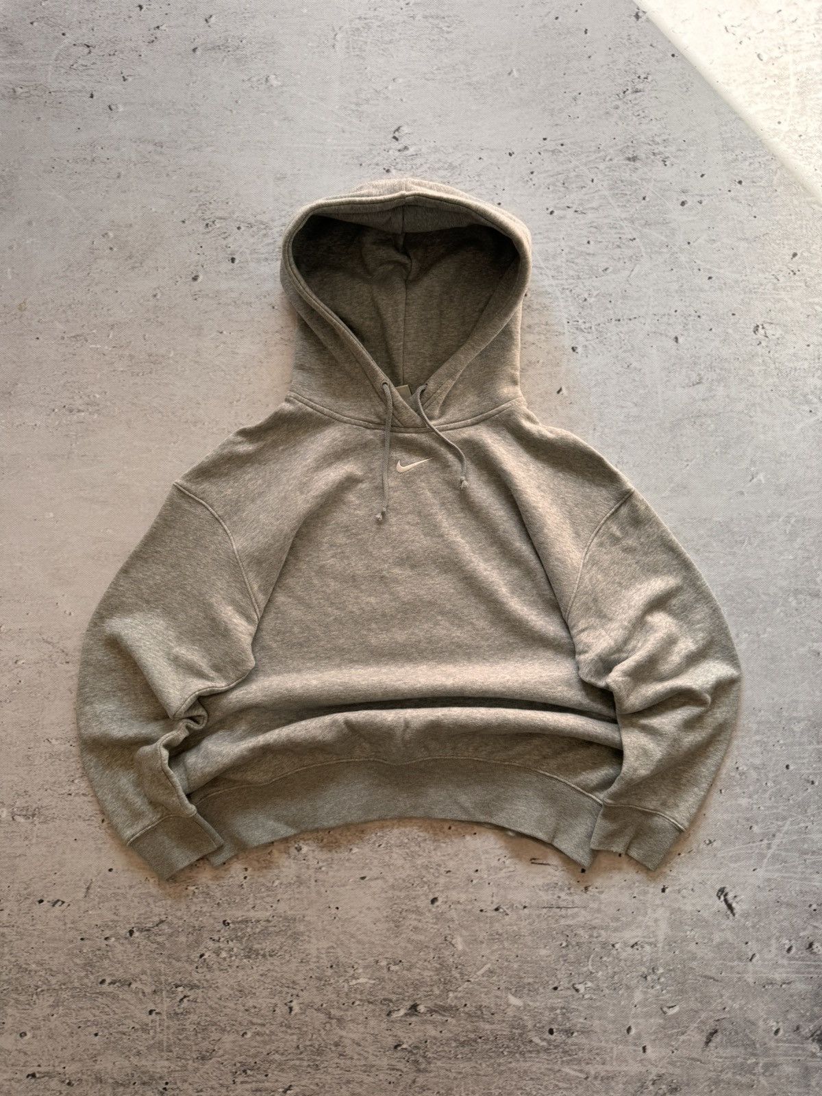 Nike × Vintage NIKE VINTAGE CENTER LOGO OVERSIZE BOXY HOODIE Size US M / EU 48-50 / 2 - 1 Thumbnail